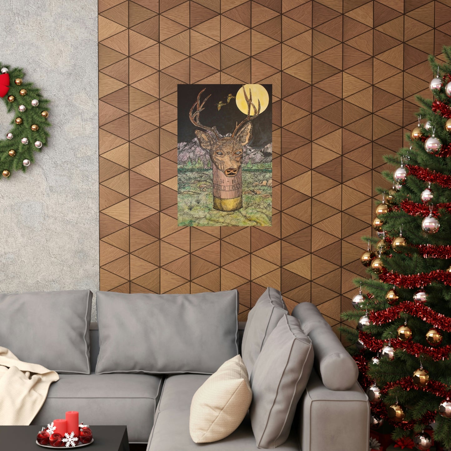 BUCKSHOT Premium Matte Vertical Posters