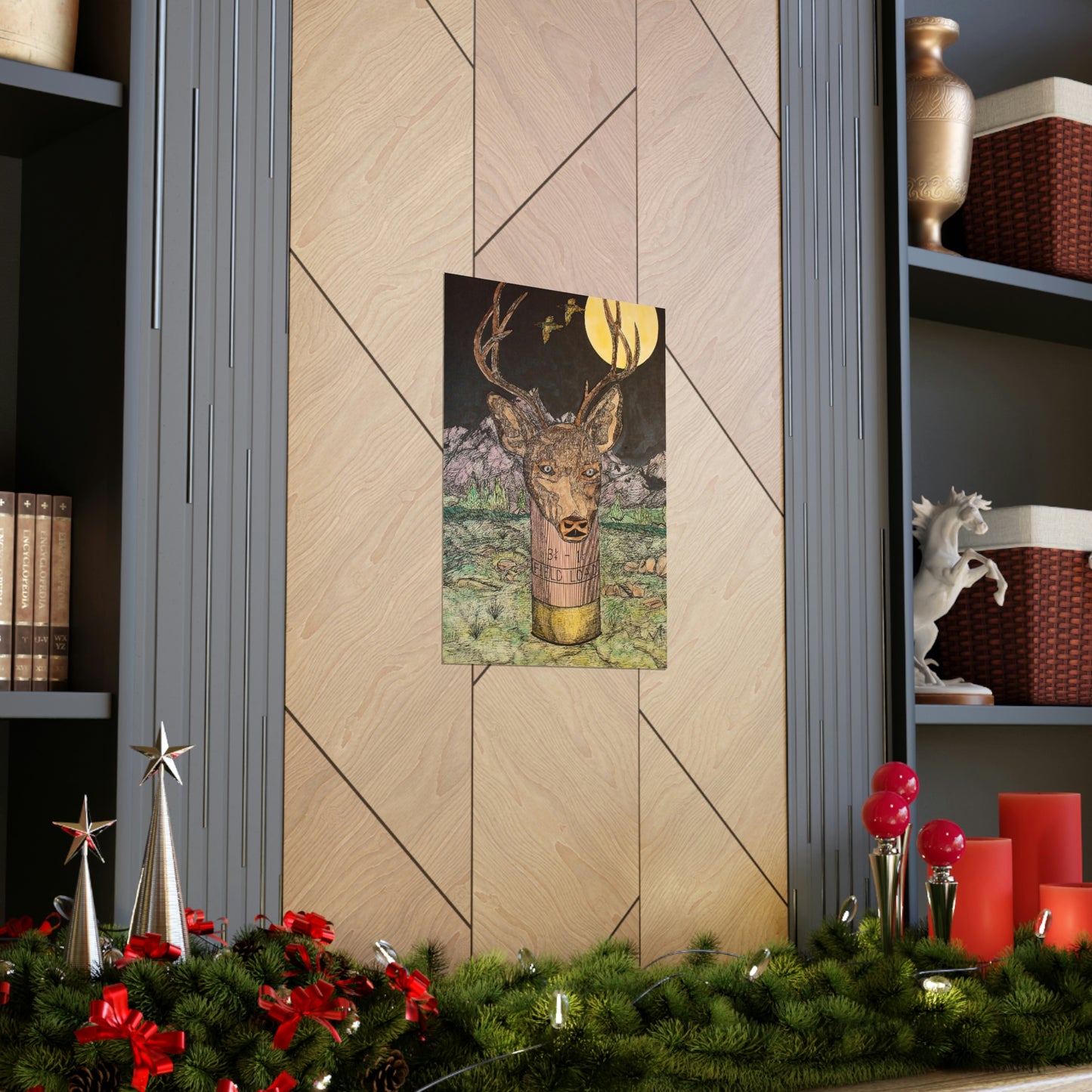 BUCKSHOT Premium Matte Vertical Posters