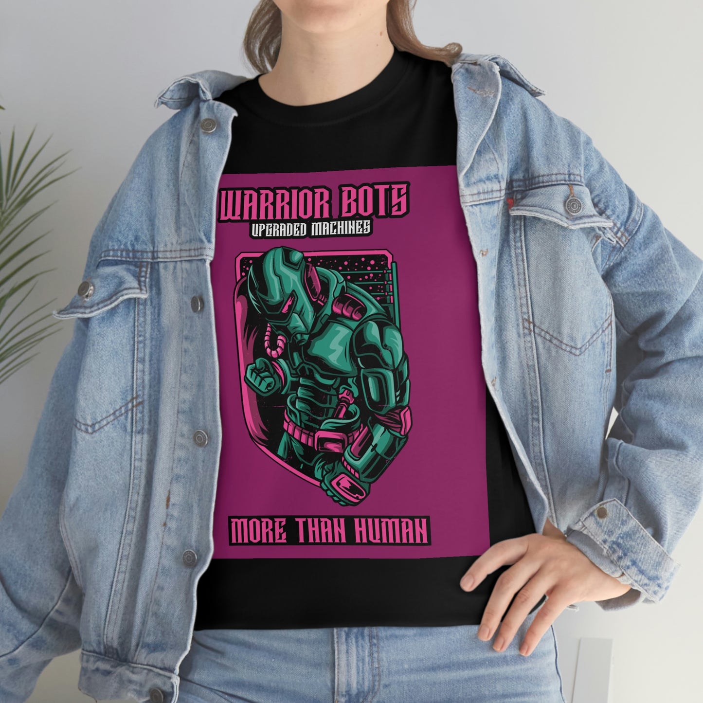 WARRIOR BOTS Unisex Heavy Cotton Tee