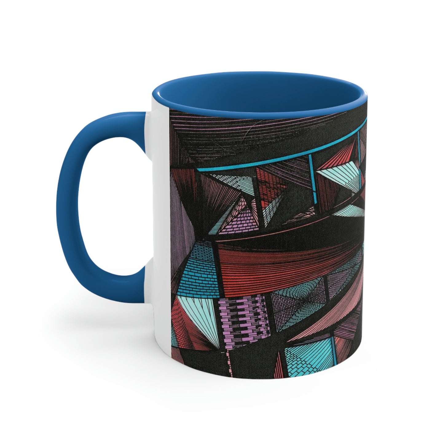 DUO MEGALOPOLIS Accent Coffee Mug, 11oz