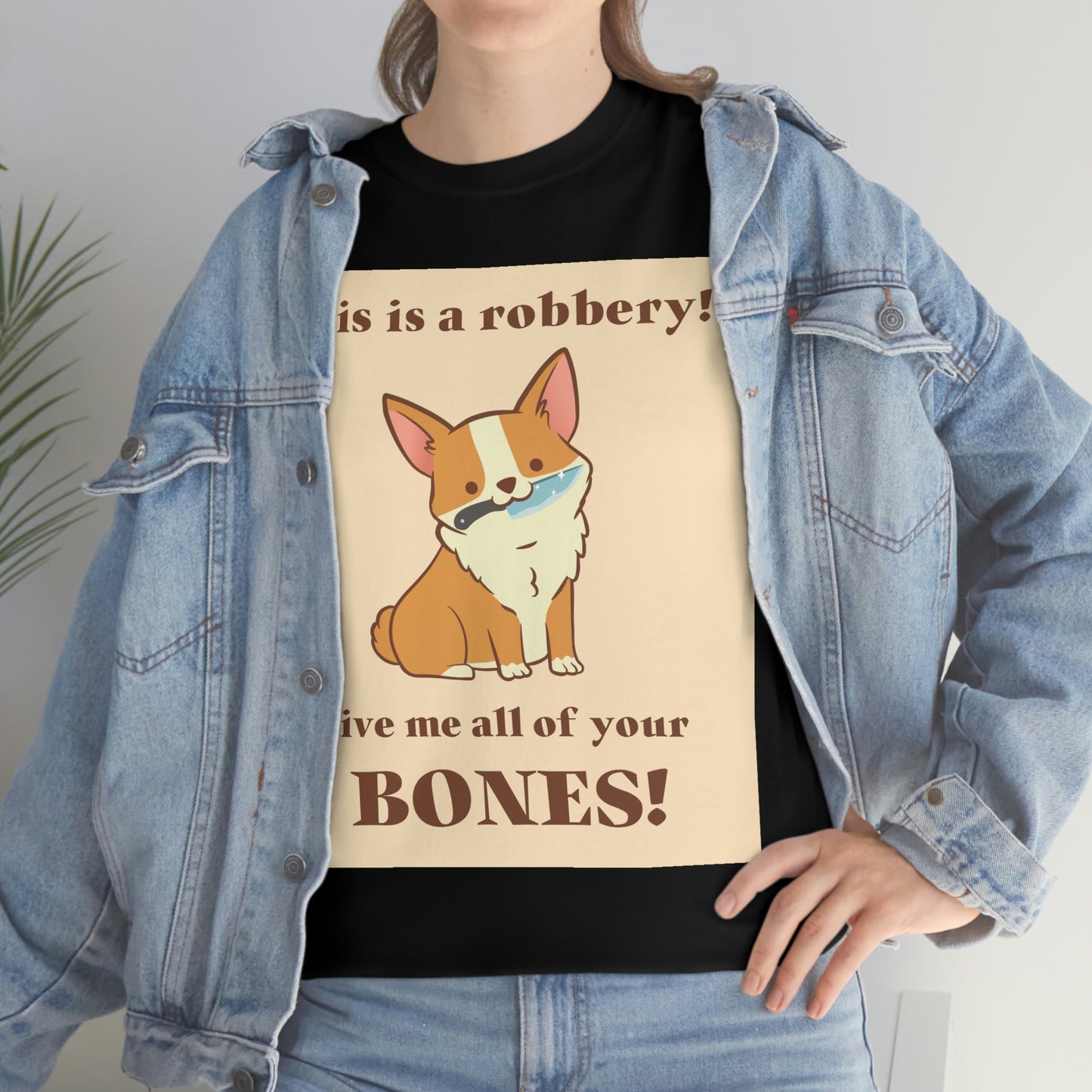 THIS IS A ROBBERY! Unisex Heavy Cotton Tee