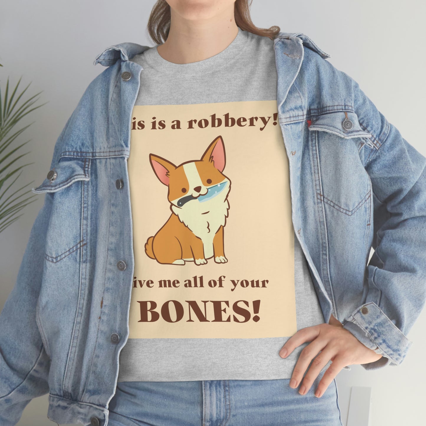 THIS IS A ROBBERY! Unisex Heavy Cotton Tee
