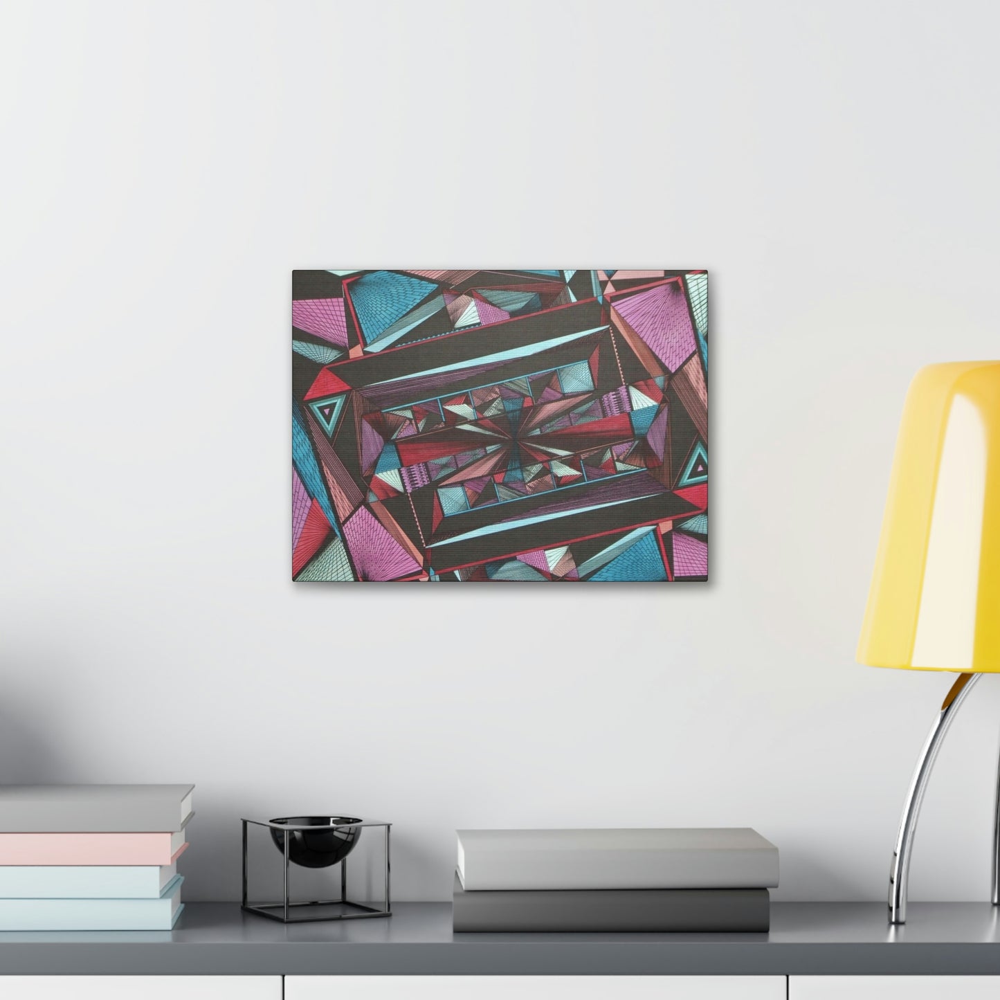 LIGHT DUO MEGALOPOLIS Canvas Gallery Wraps