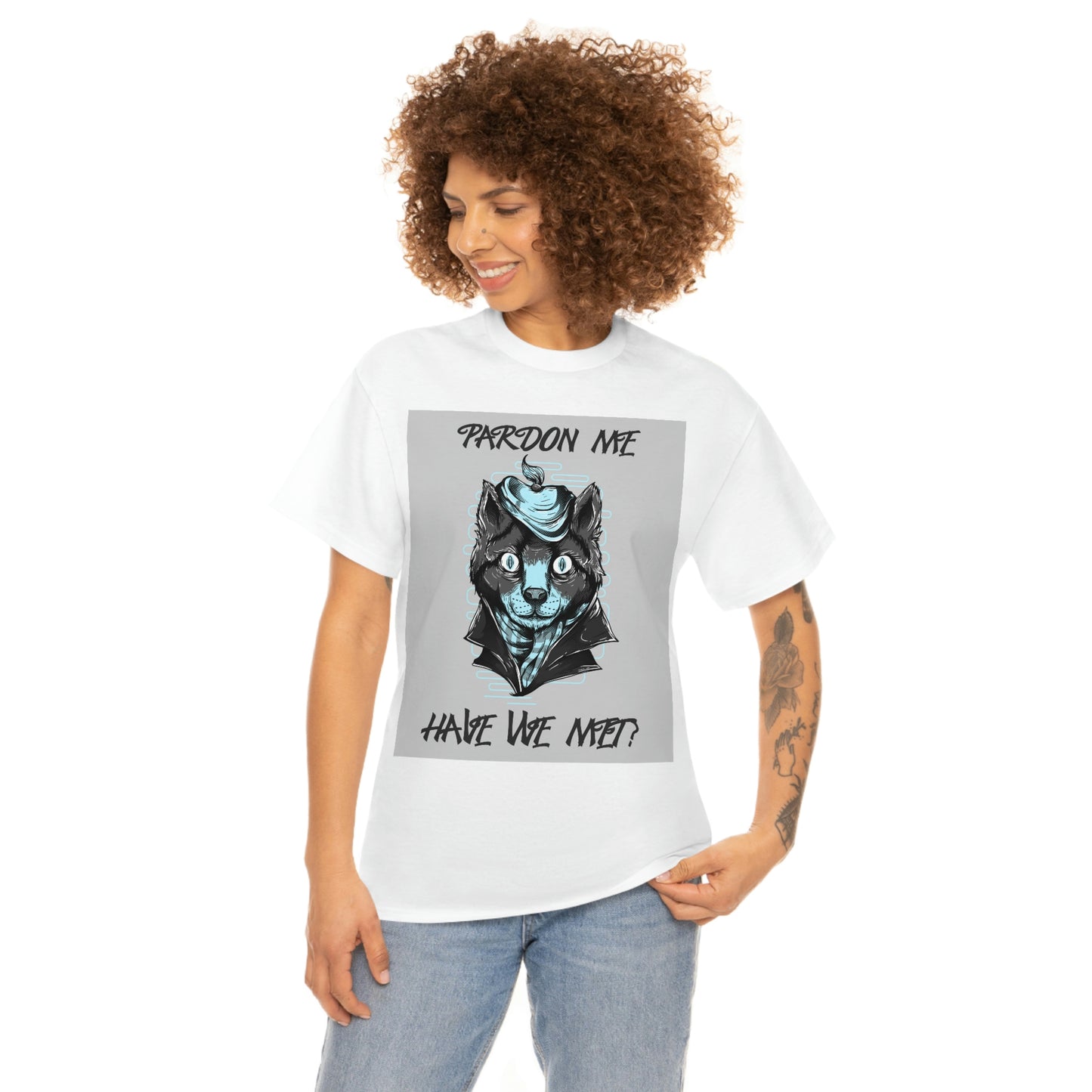 PARDON ME Unisex Heavy Cotton Tee