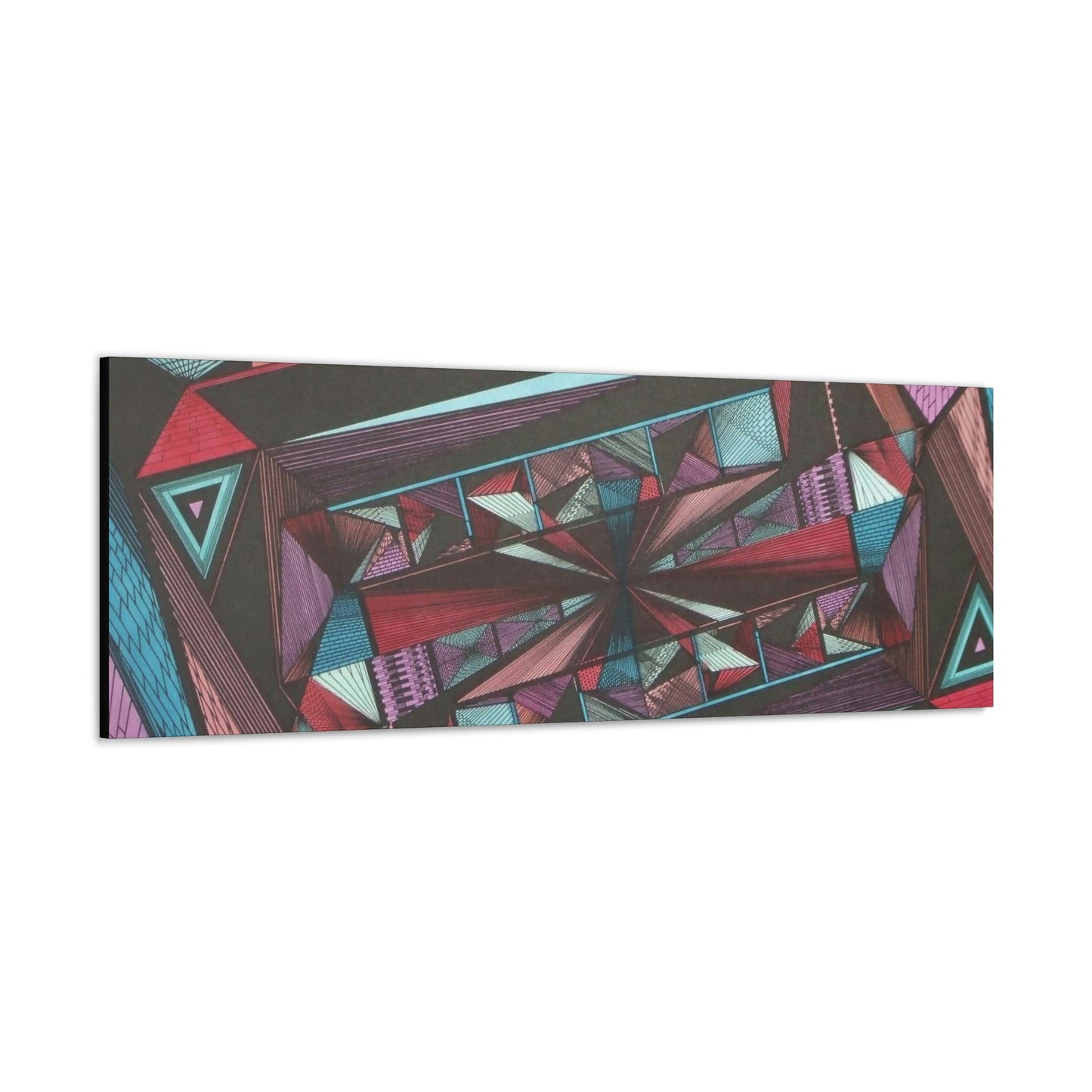 LIGHT DUO MEGALOPOLIS Canvas Gallery Wraps