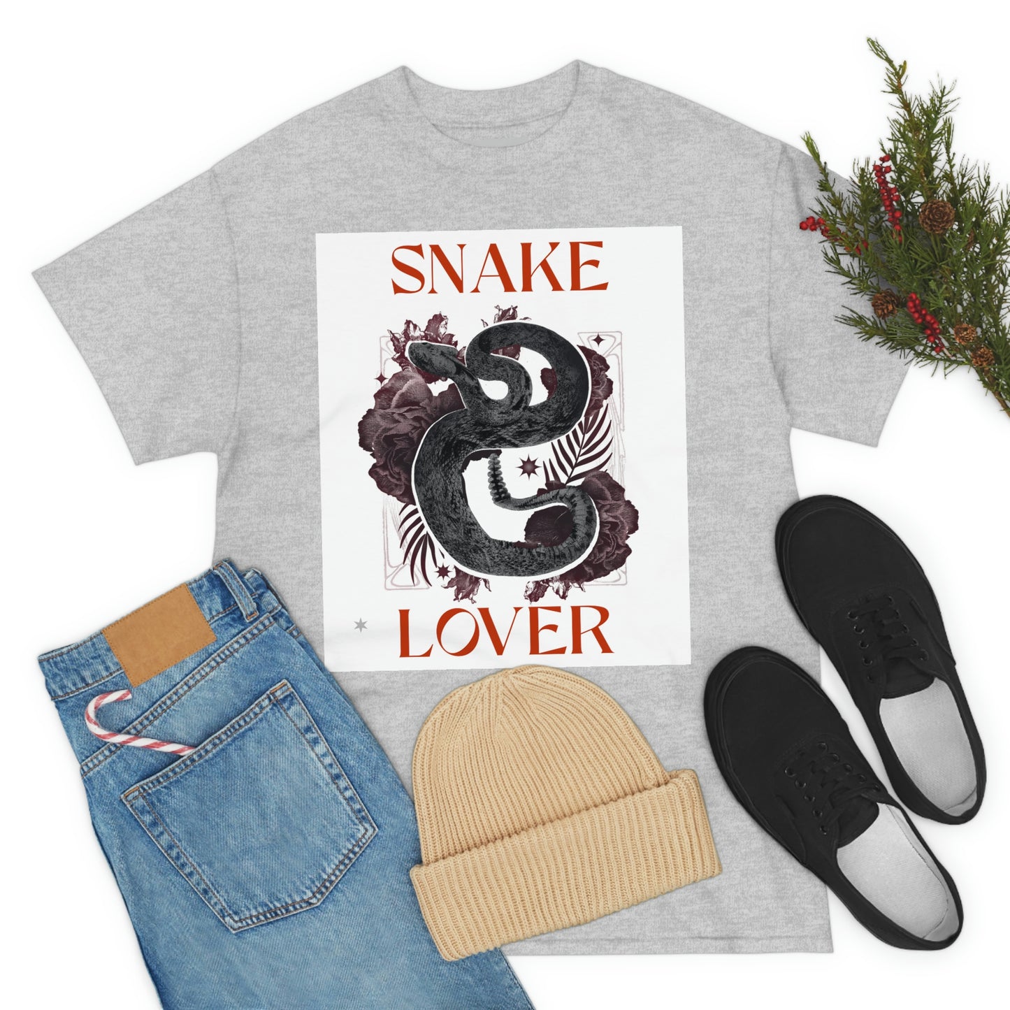 SNAKE LOVER Unisex Heavy Cotton Tee