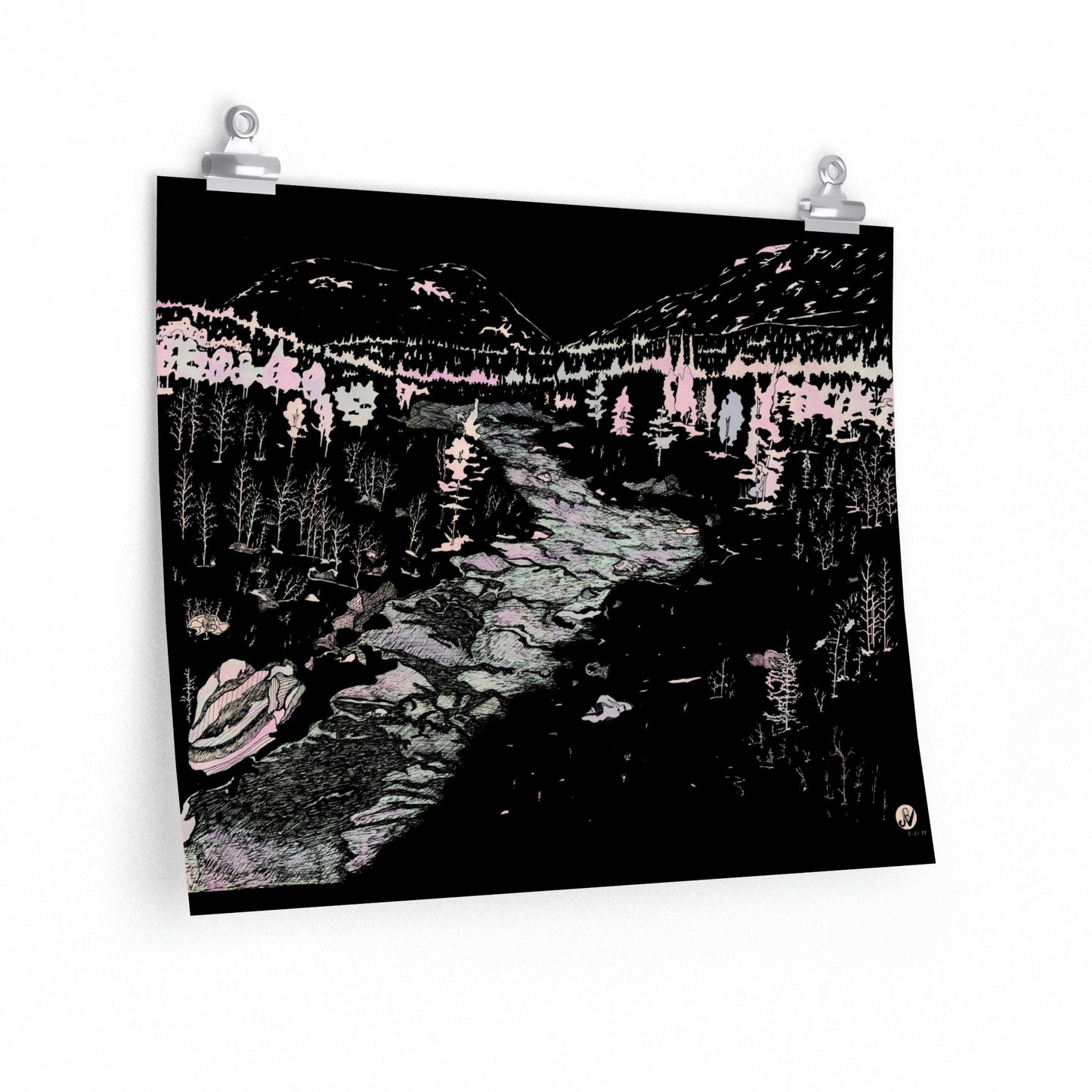 WONDERLUST Premium Matte horizontal posters