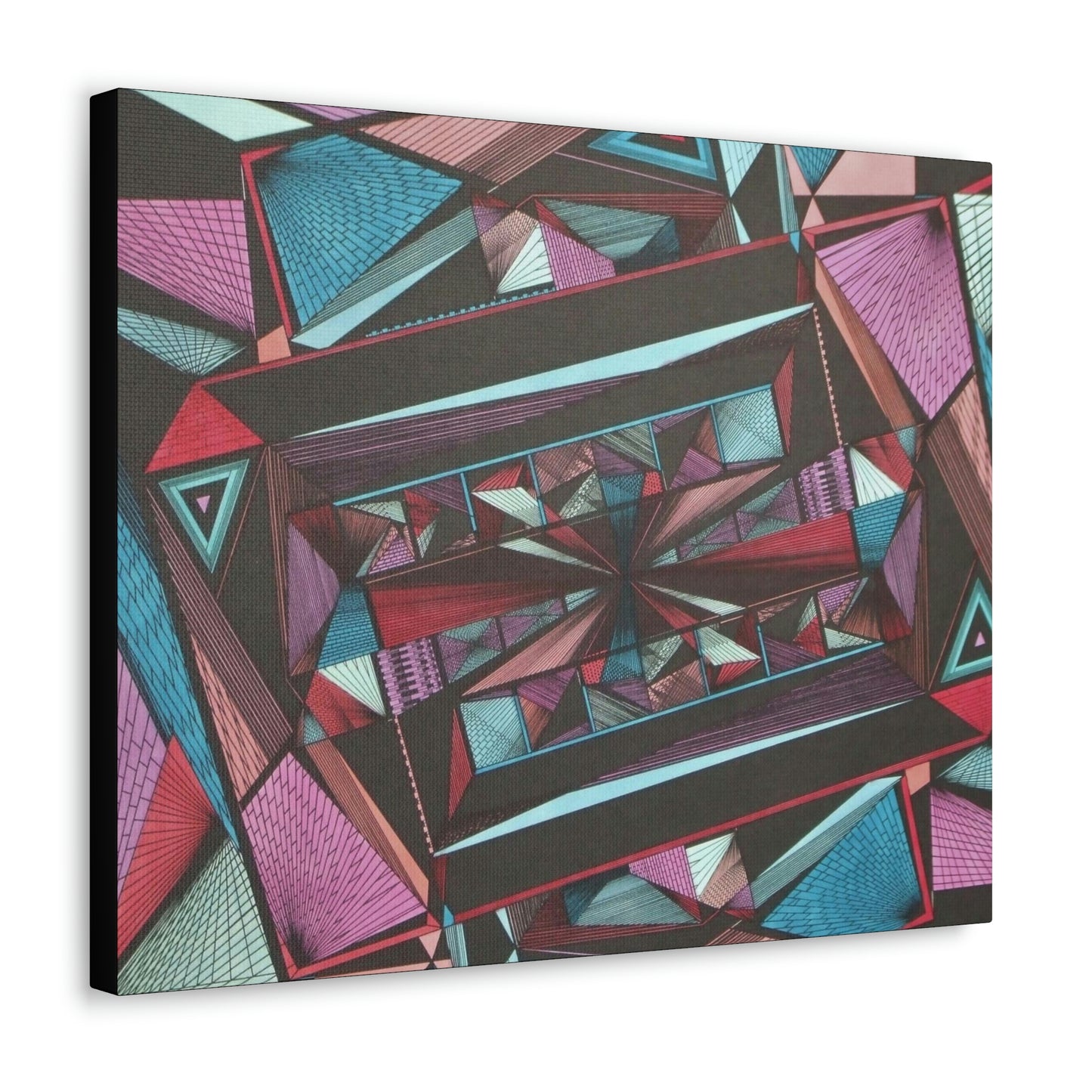 LIGHT DUO MEGALOPOLIS Canvas Gallery Wraps