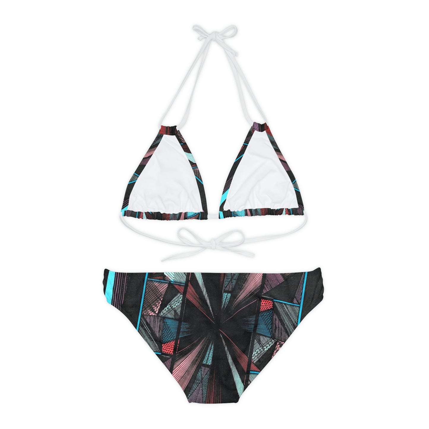 DUO MEGALOPOLIS Strappy Bikini Set