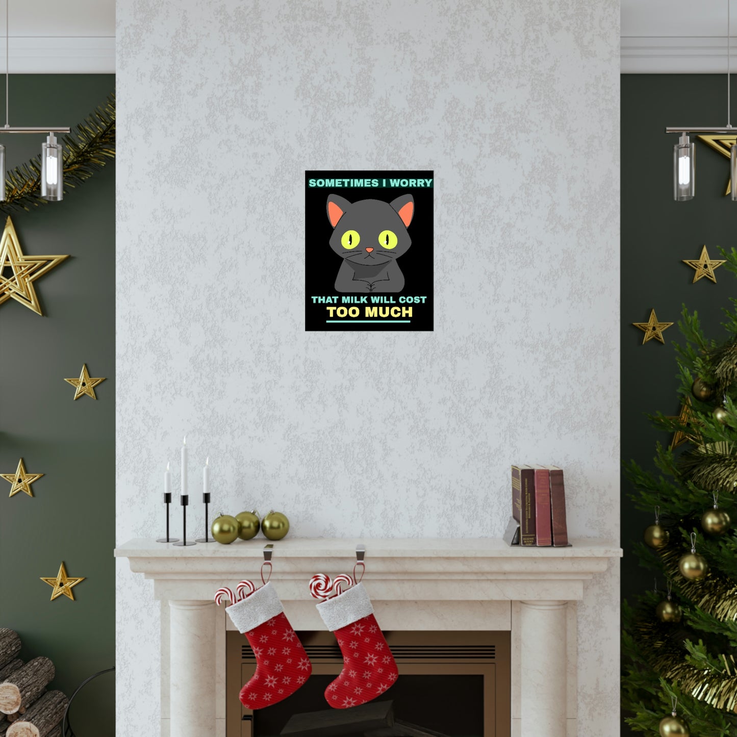 SOMETIMES I WORRY Premium Matte Vertical Posters