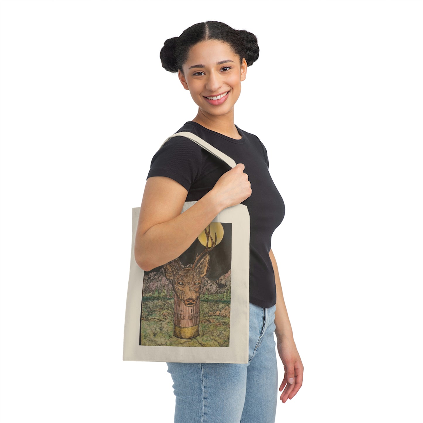 BUCKSHOT Canvas Tote Bag