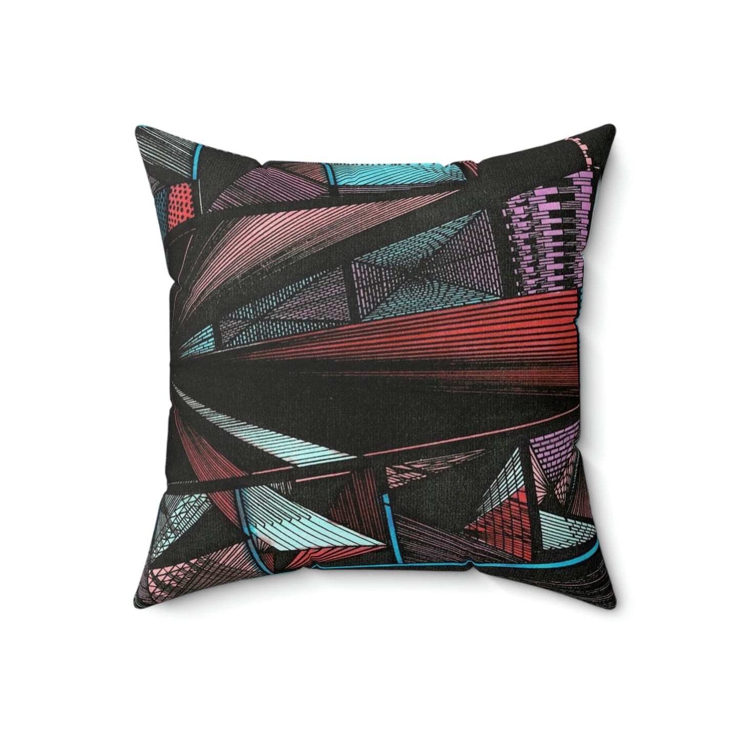 DUO MEGALOPOLIS Spun Polyester Square Pillow