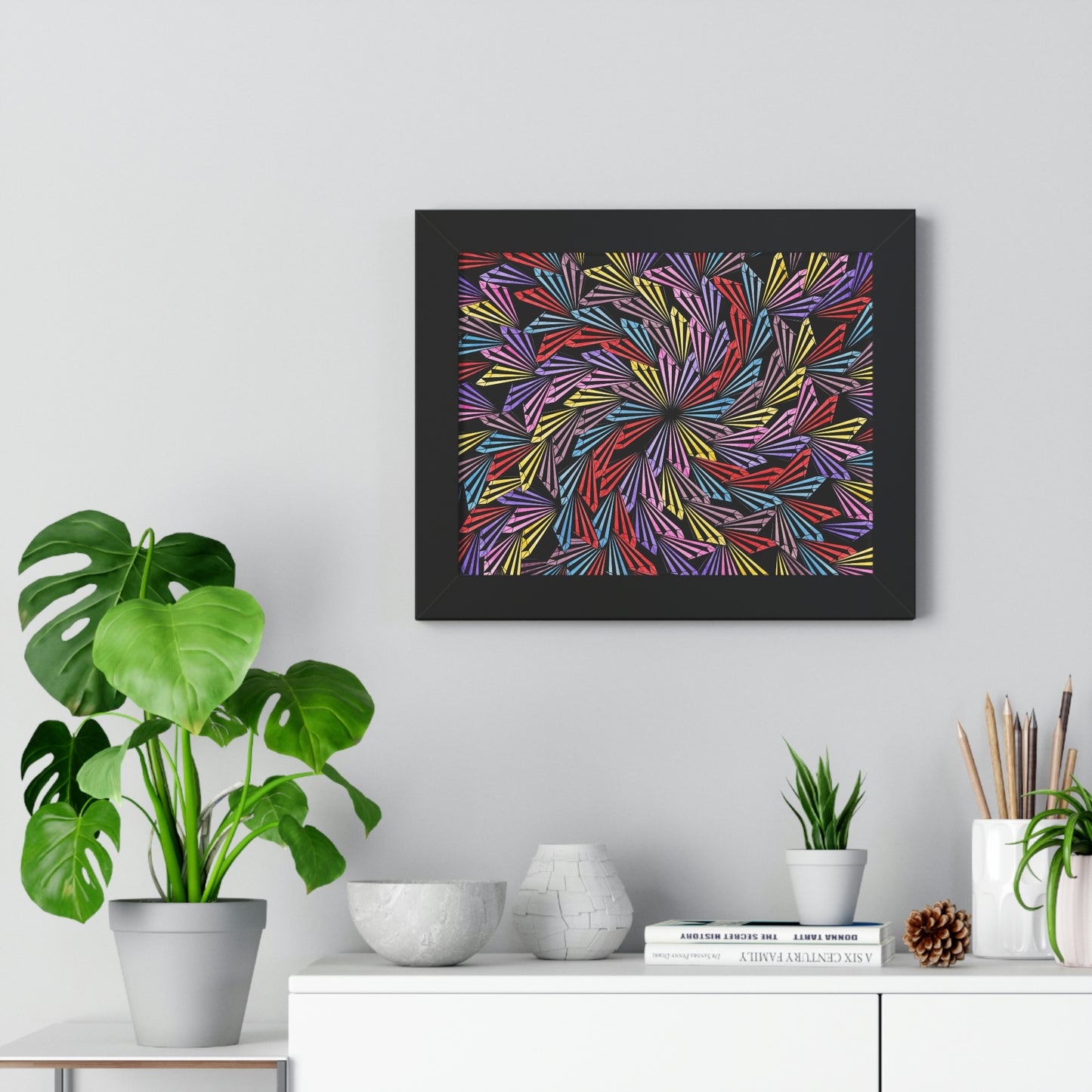 PINWHEEL Framed Horizontal Poster