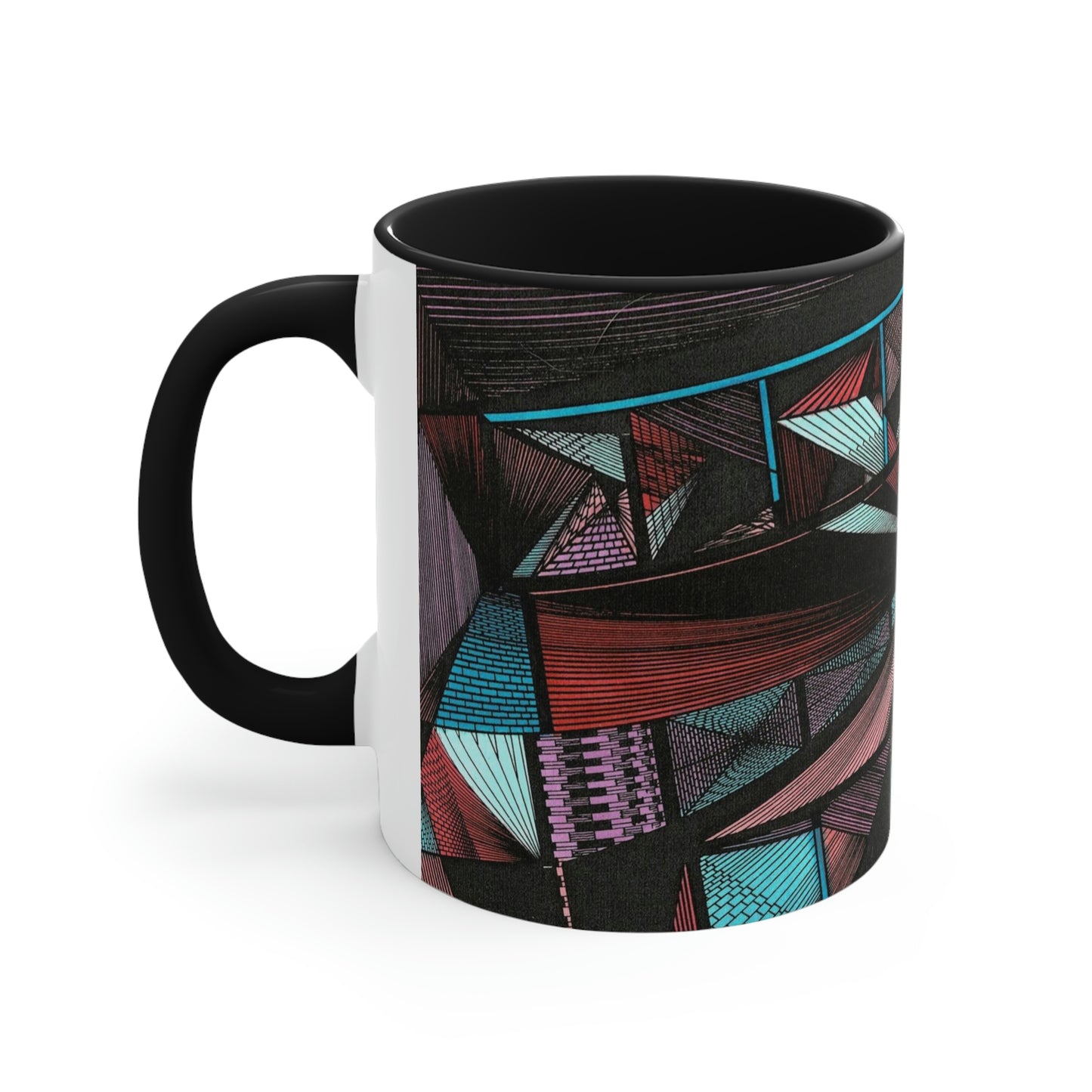 DUO MEGALOPOLIS Accent Coffee Mug, 11oz