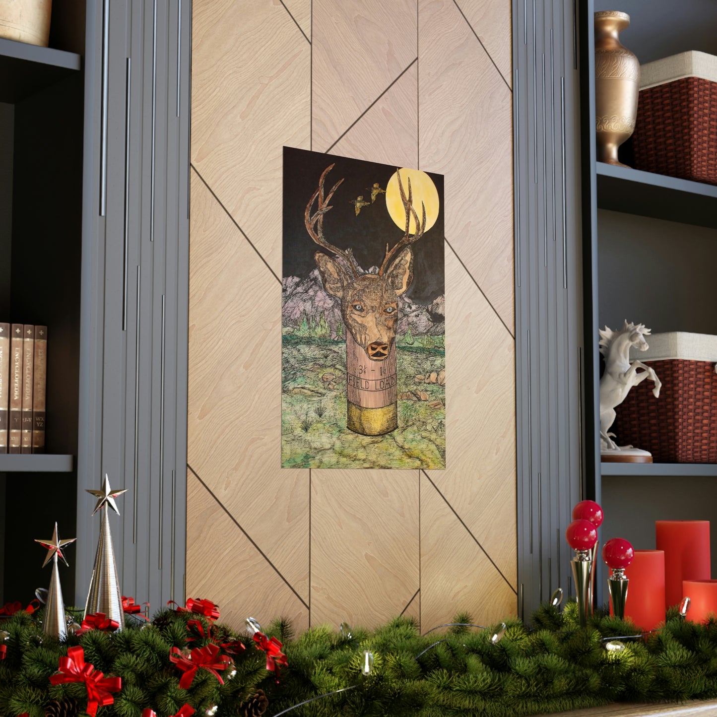 BUCKSHOT Premium Matte Vertical Posters