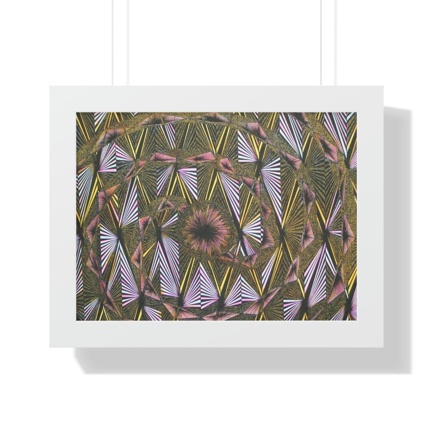 SOLAR SPECTRUM Framed Horizontal Poster