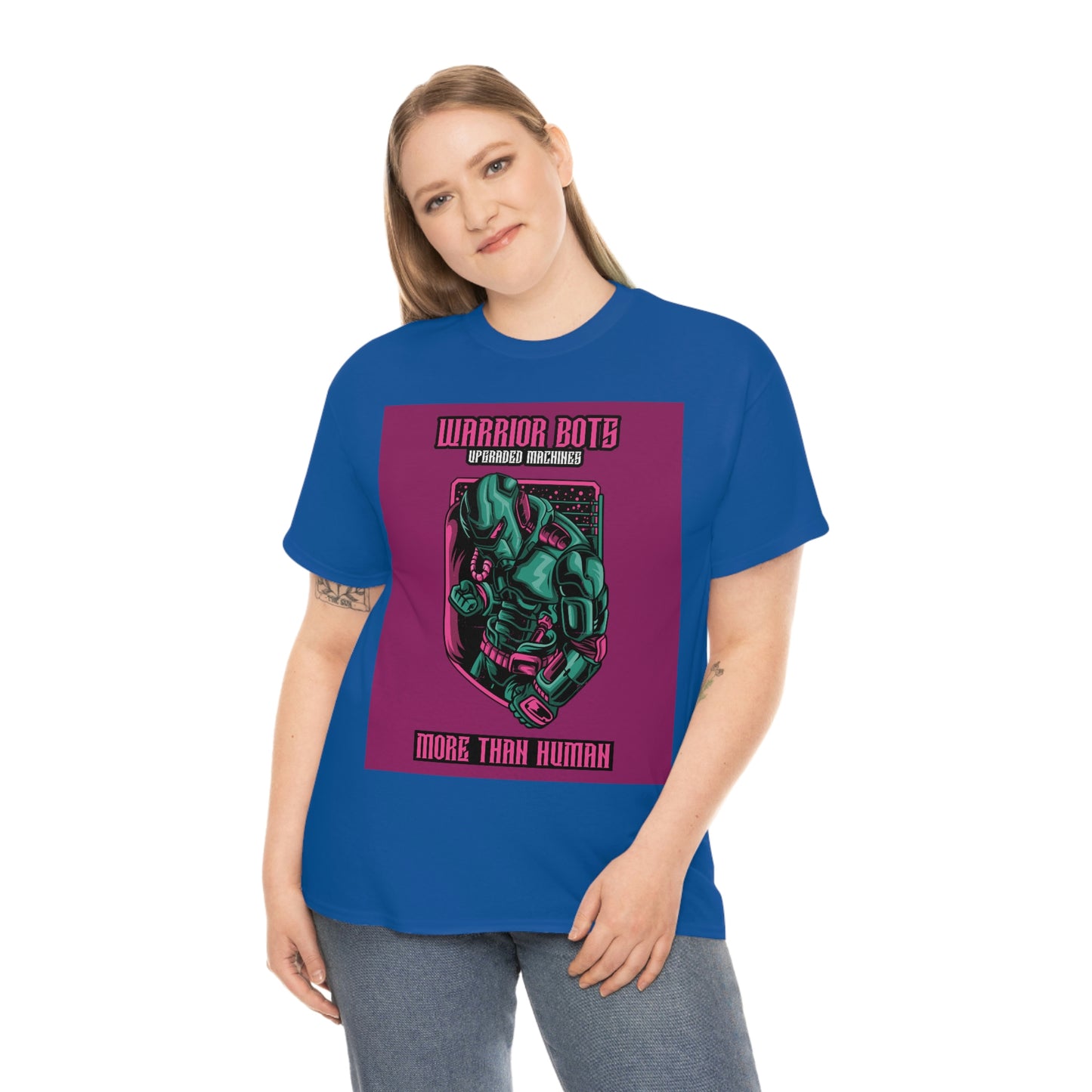 WARRIOR BOTS Unisex Heavy Cotton Tee