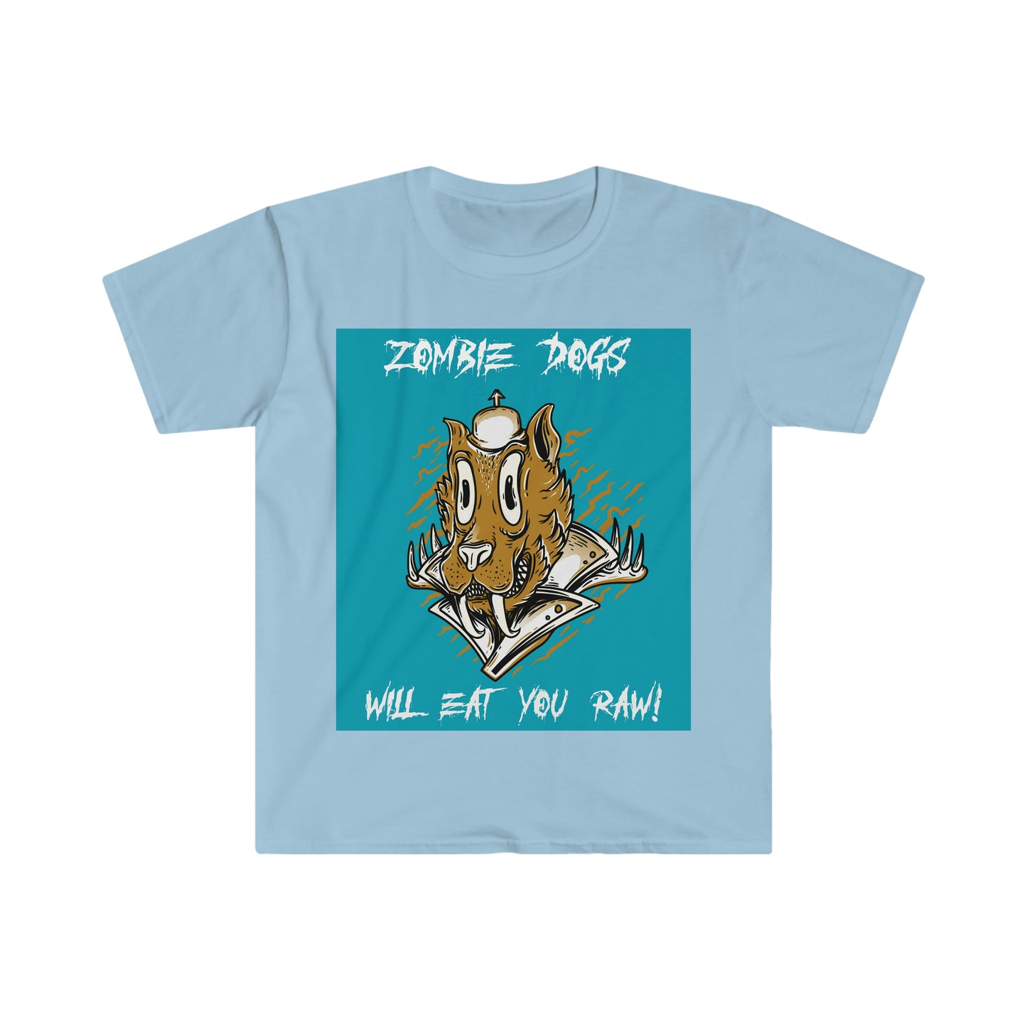 ZOMBIE DOGS Unisex Softstyle T-Shirt
