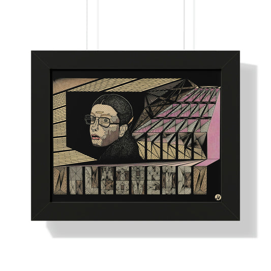 PLATONIC LOVE Framed Horizontal Poster