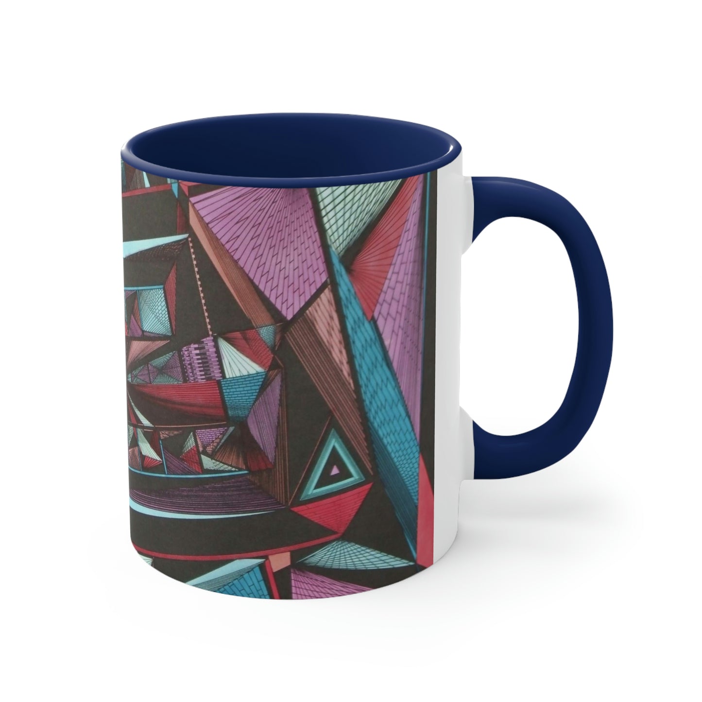 LIGHT DUO MEGALOPOLIS Accent Coffee Mug, 11oz