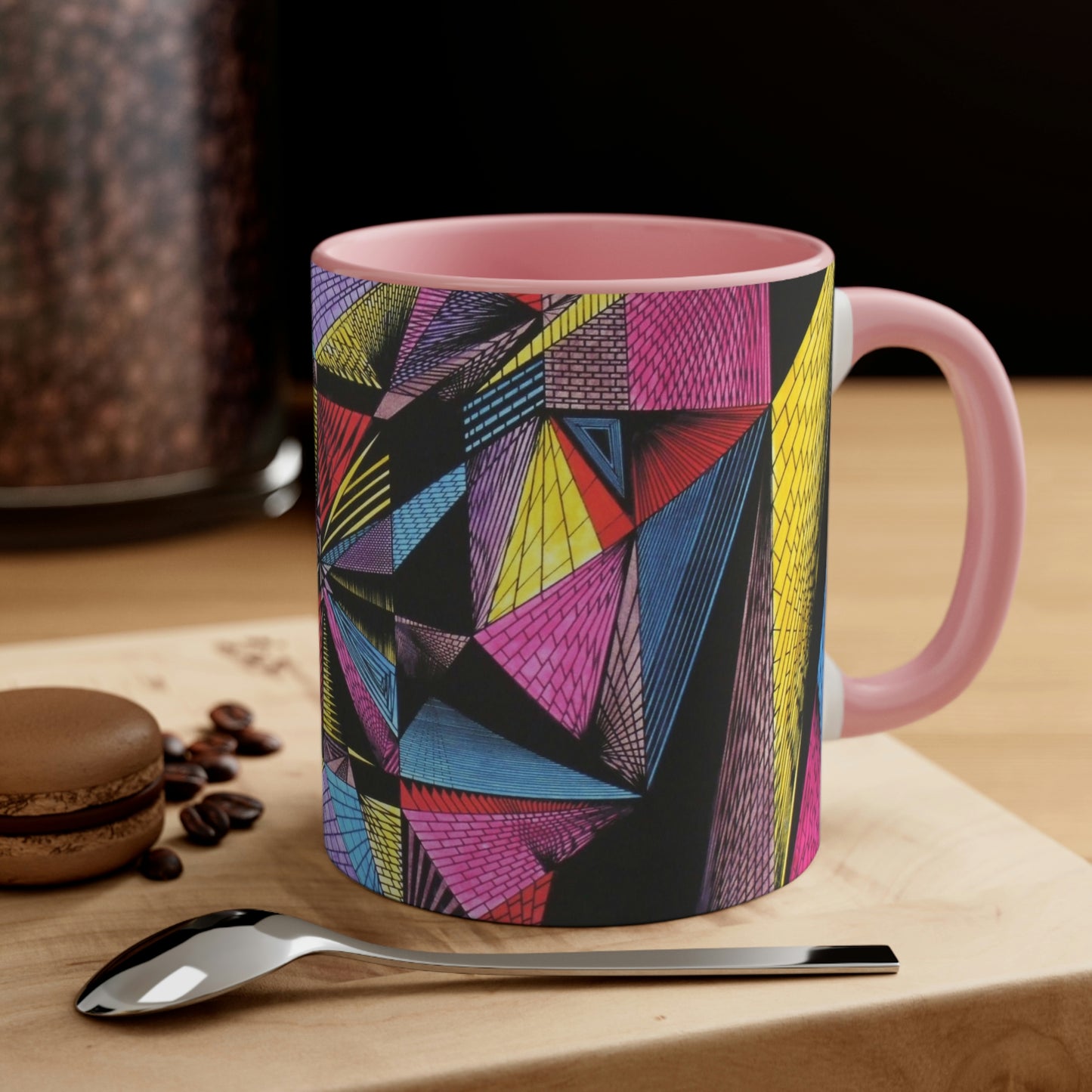 EDIFACE Accent Coffee Mug, 11oz