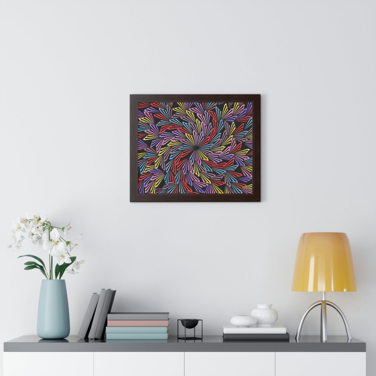 PINWHEEL Framed Horizontal Poster