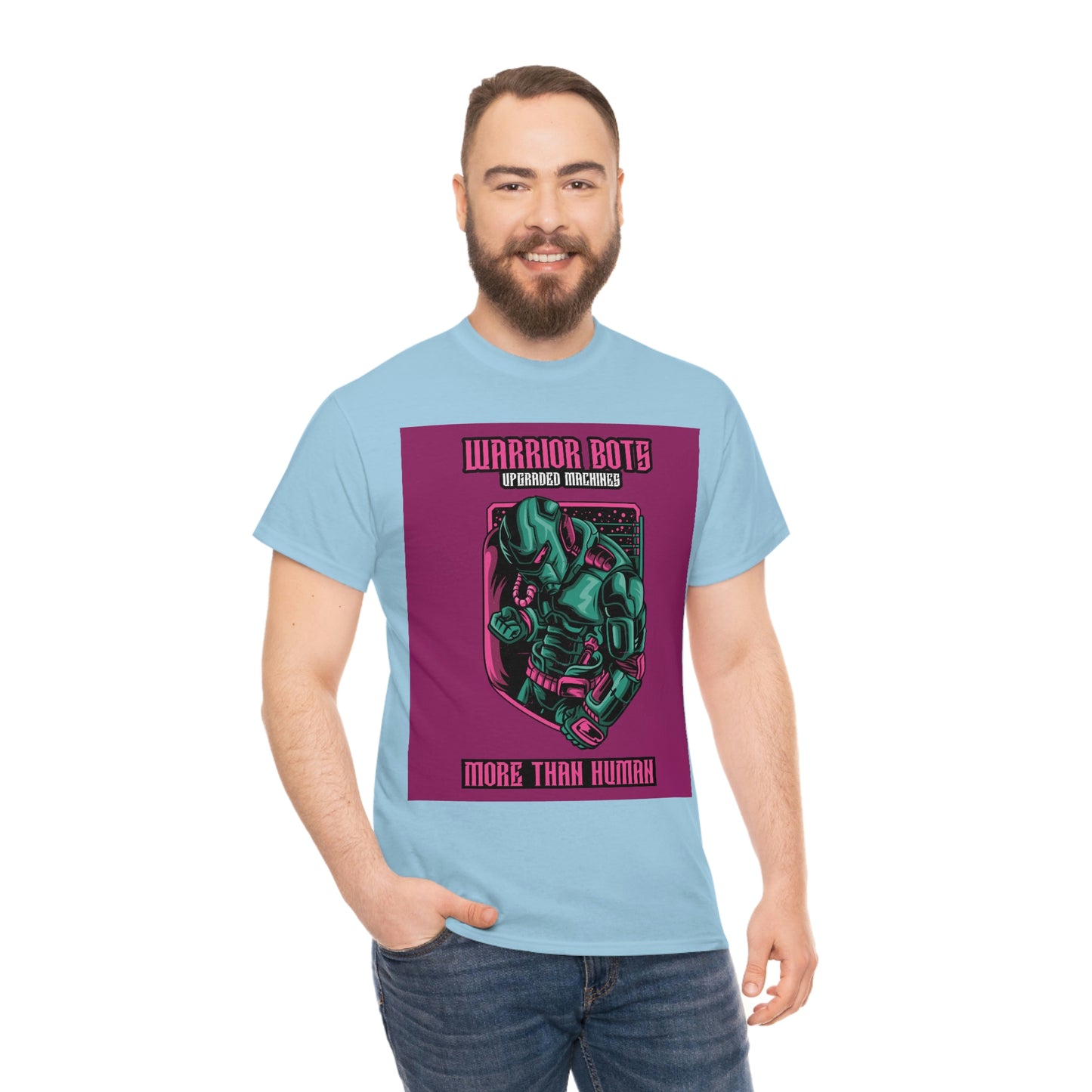 WARRIOR BOTS Unisex Heavy Cotton Tee