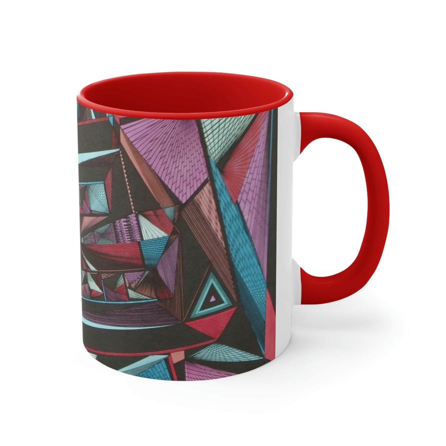 LIGHT DUO MEGALOPOLIS Accent Coffee Mug, 11oz