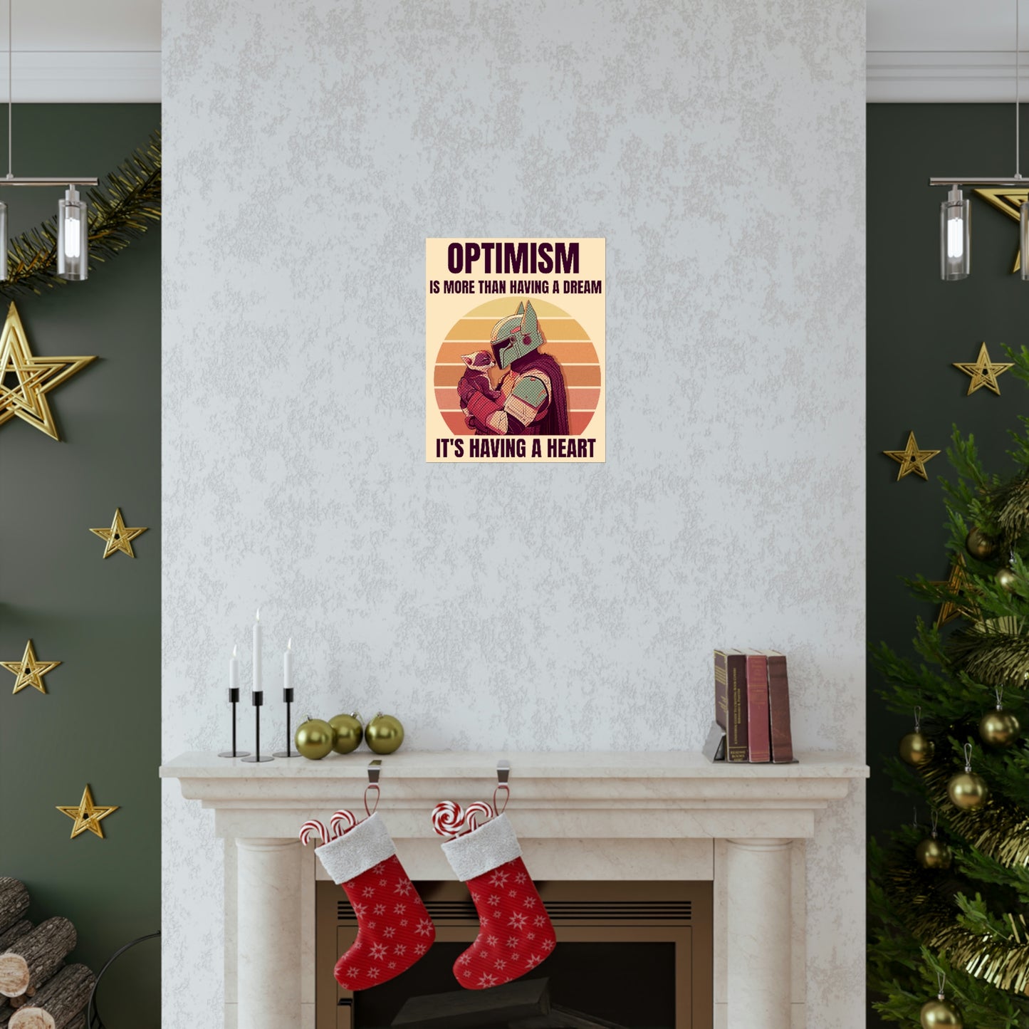 OPTIMISM Premium Matte Vertical Posters