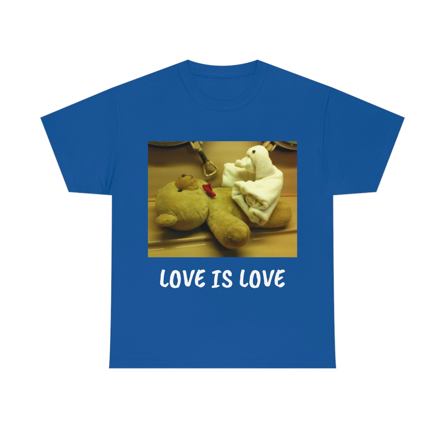LOVE IS LOVE Unisex Heavy Cotton Tee
