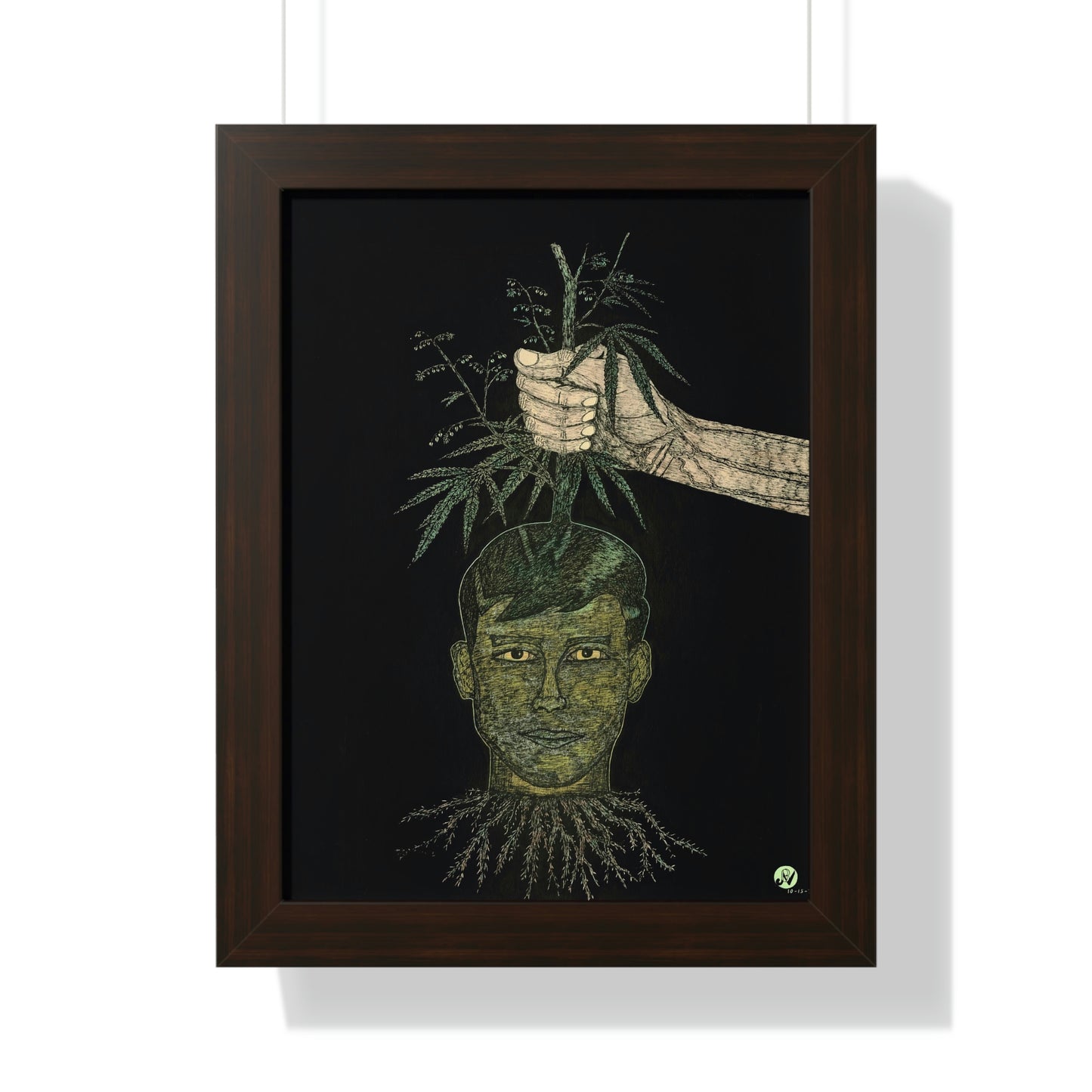 POTHEAD Framed Vertical Poster