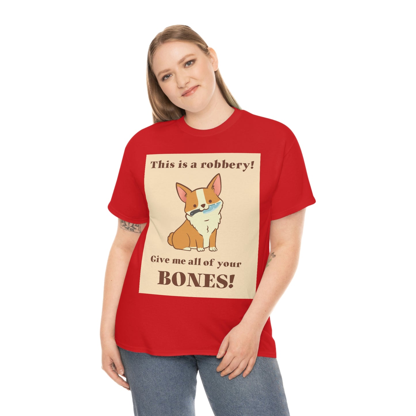 THIS IS A ROBBERY! Unisex Heavy Cotton Tee