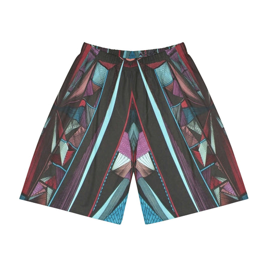 LIGHT DUO MEGALOPOLIS  Men’s Sports Shorts (Does not have pockets)