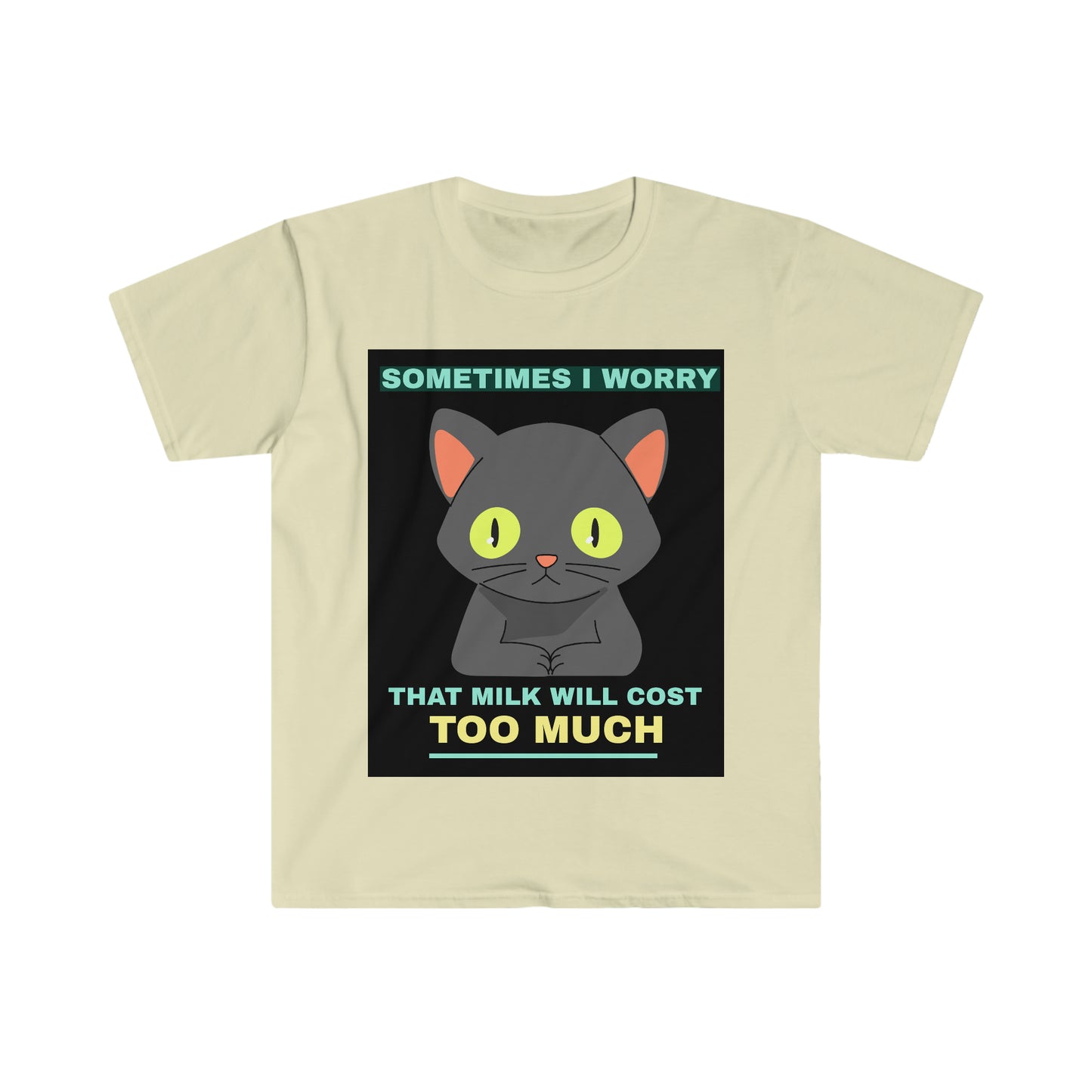 SOMETIMES I WORRY Unisex Softstyle T-Shirt