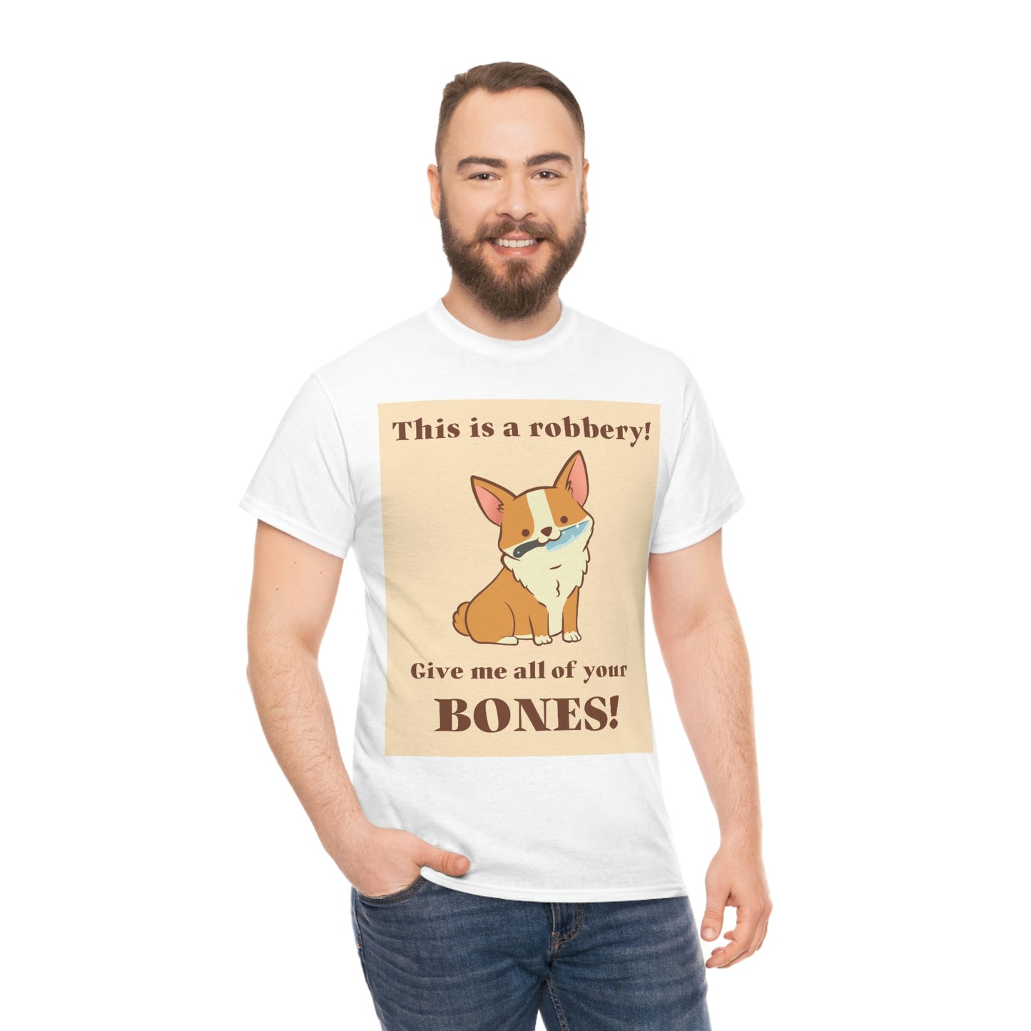 THIS IS A ROBBERY! Unisex Heavy Cotton Tee