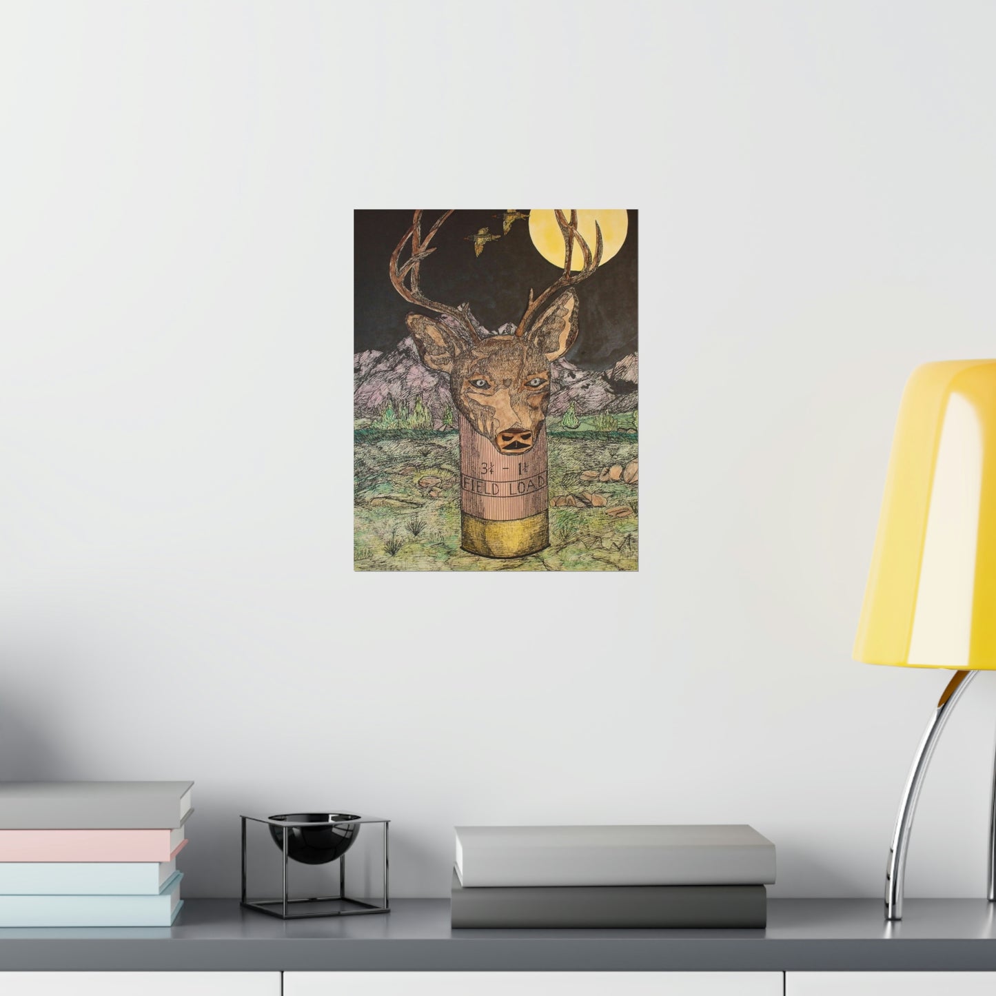 BUCKSHOT Premium Matte Vertical Posters