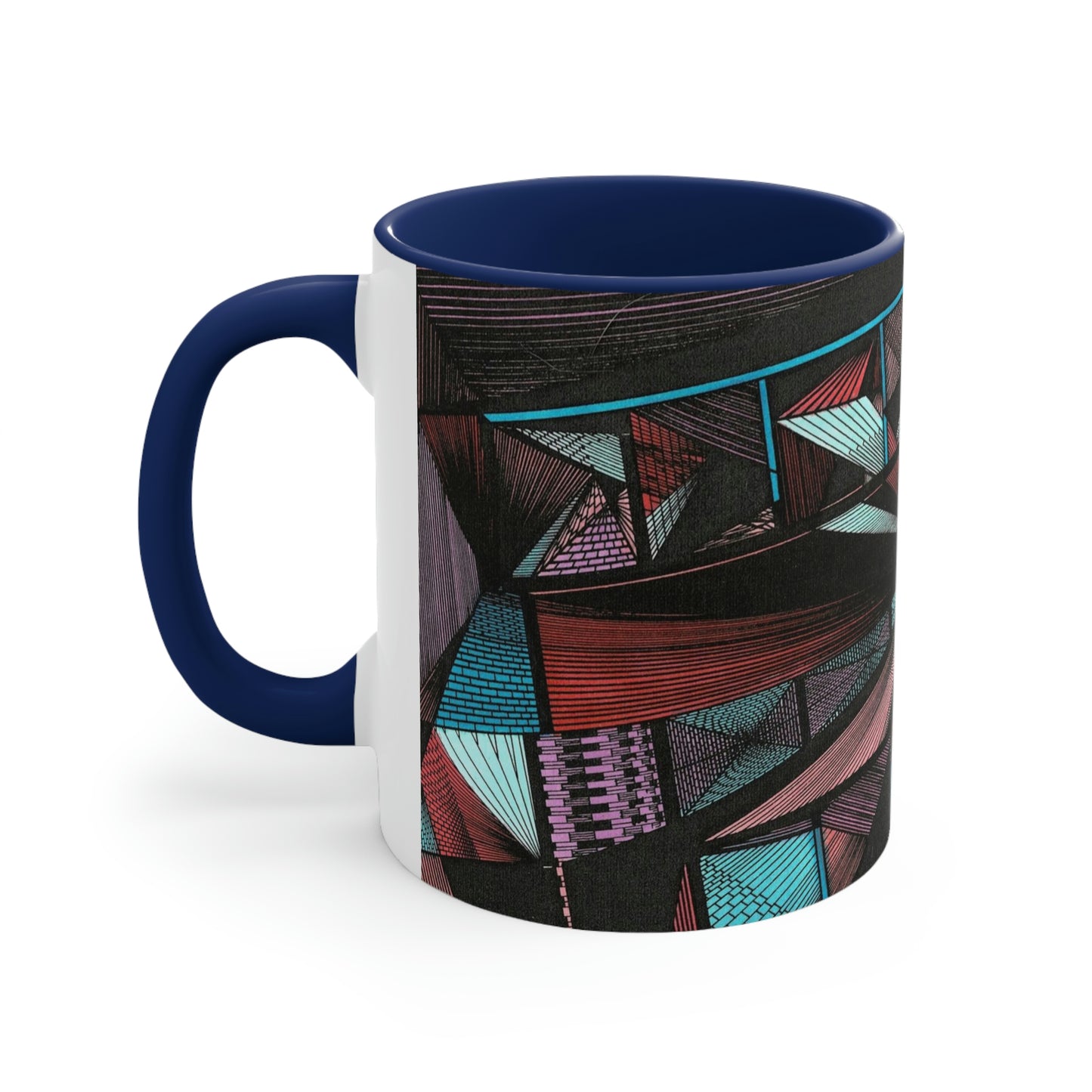 DUO MEGALOPOLIS Accent Coffee Mug, 11oz