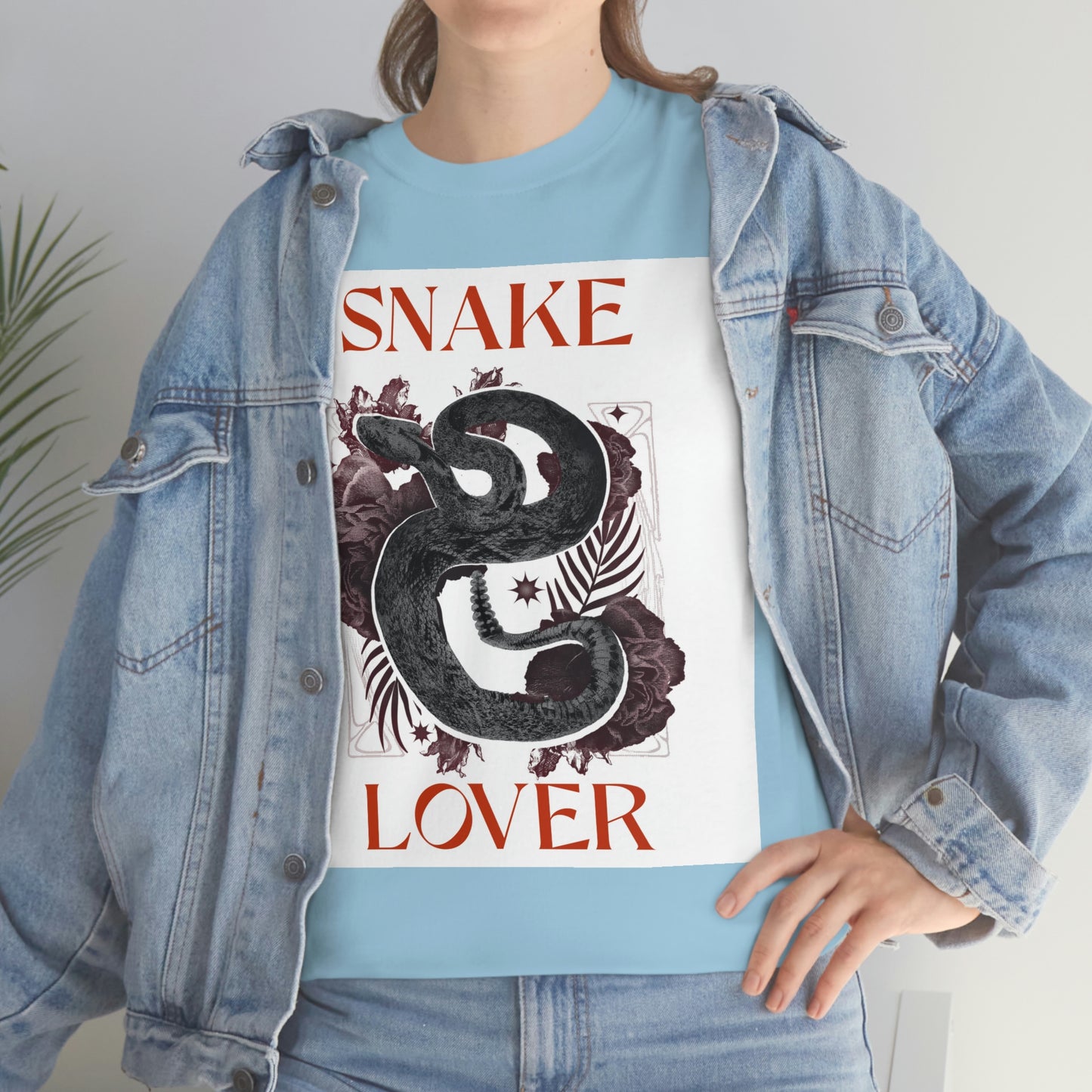 SNAKE LOVER Unisex Heavy Cotton Tee