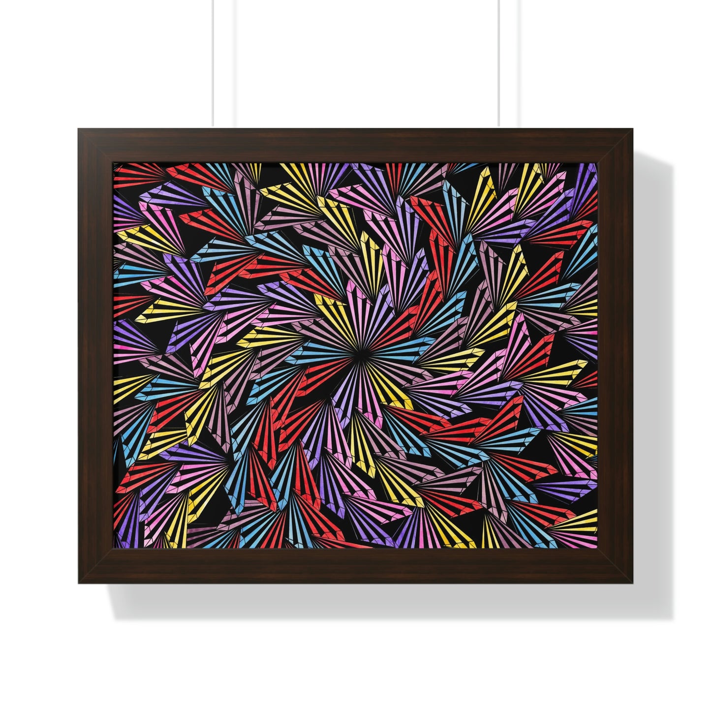 PINWHEEL Framed Horizontal Poster