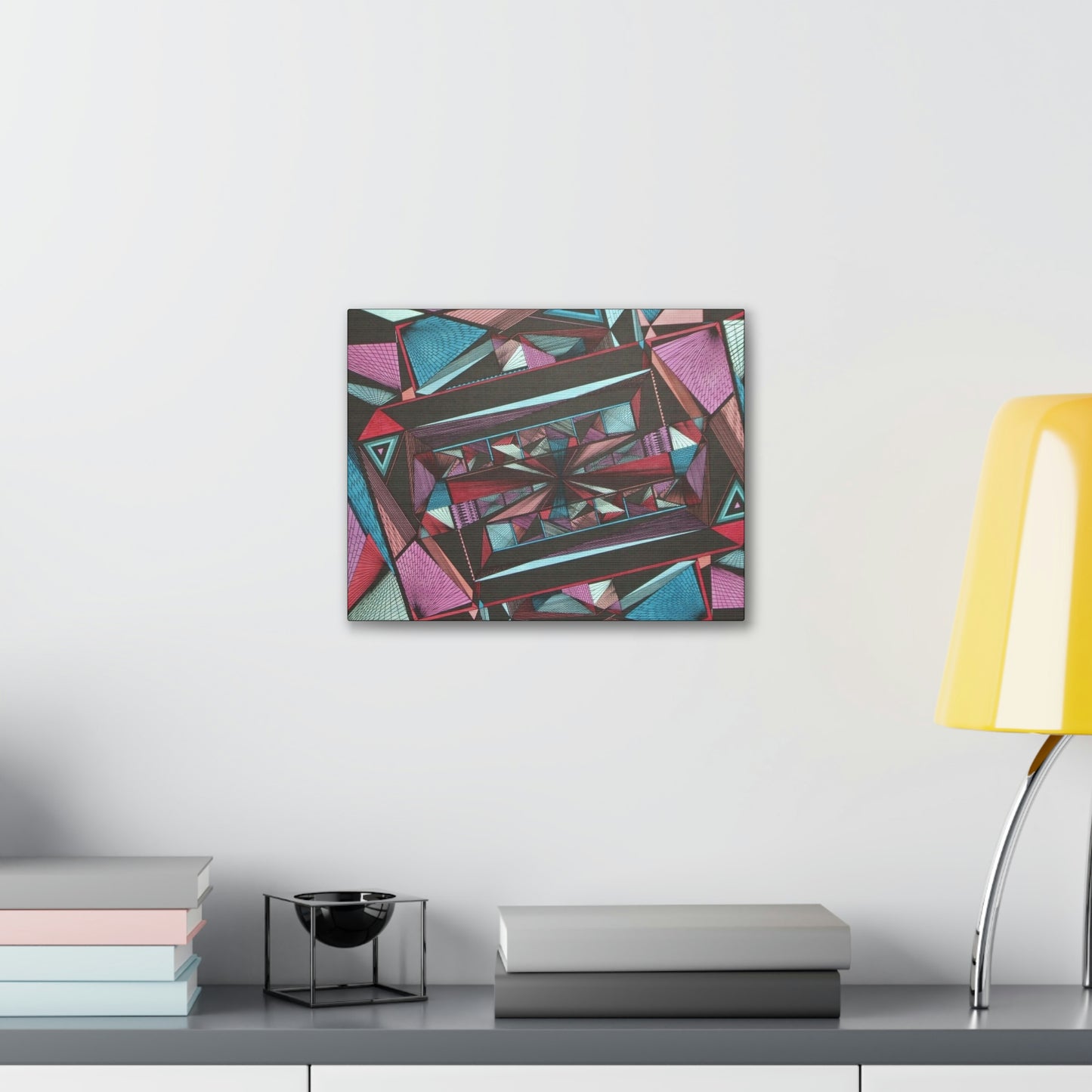 LIGHT DUO MEGALOPOLIS Canvas Gallery Wraps
