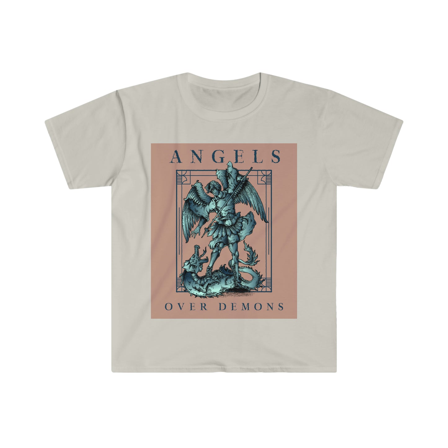 ANGELS OVER DEMONS Unisex Softstyle T-Shirt