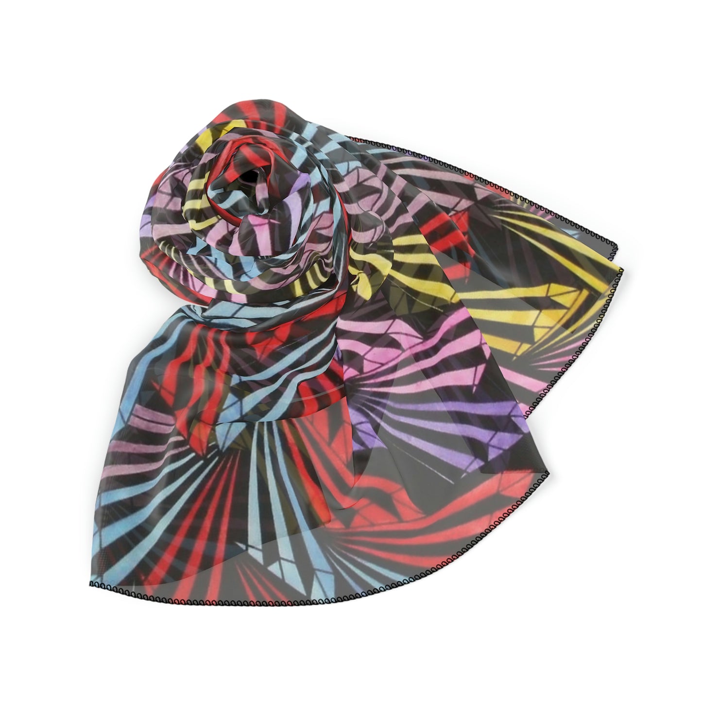 PINWHEEL Poly Scarf