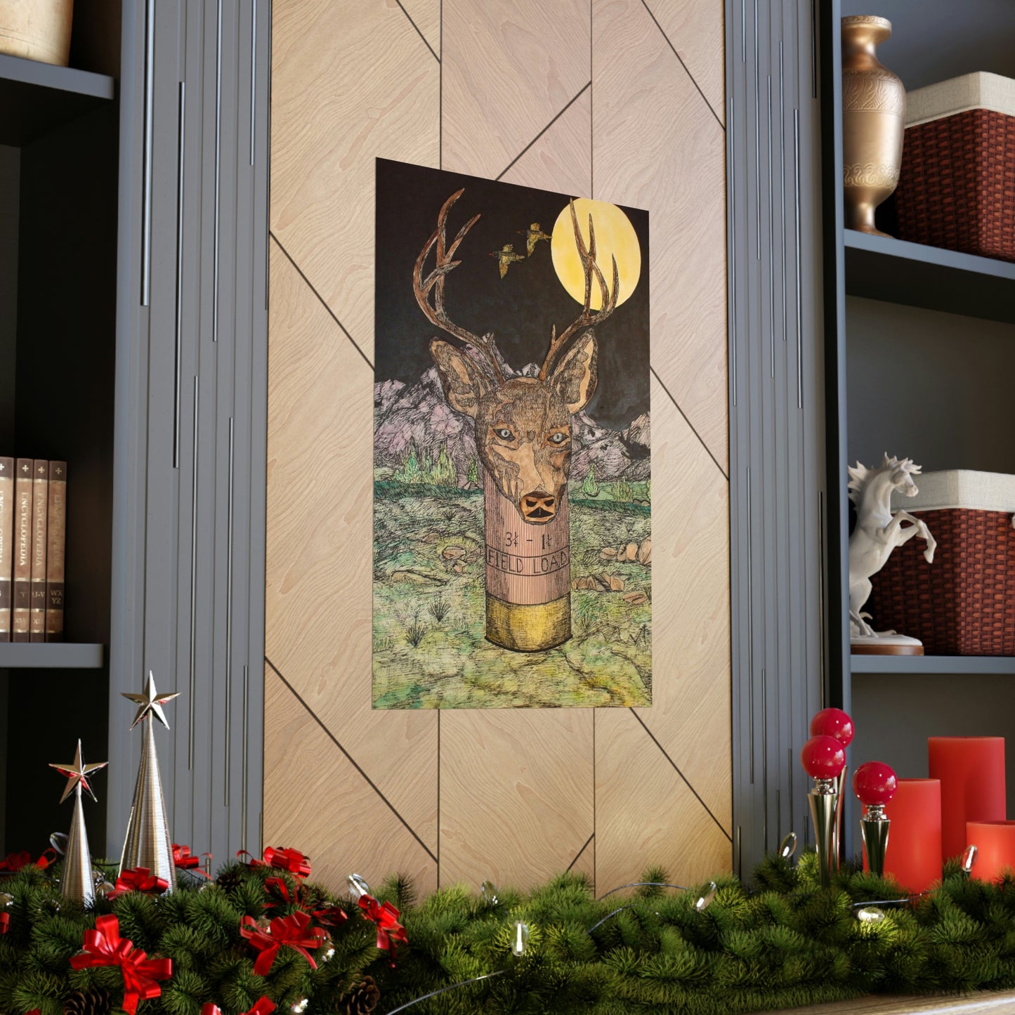 BUCKSHOT Premium Matte Vertical Posters