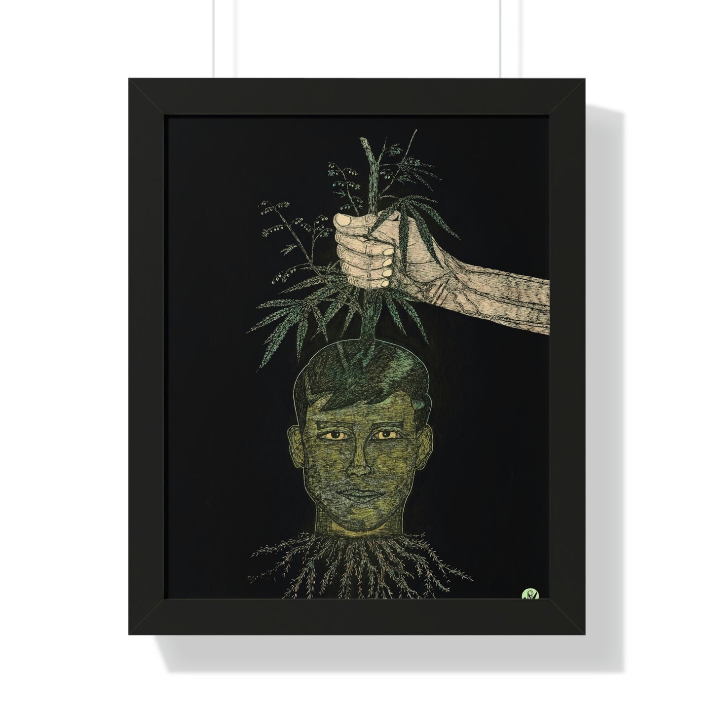 POTHEAD Framed Vertical Poster