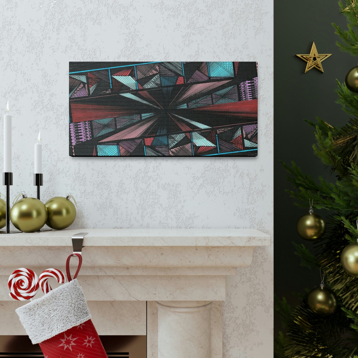 DUO MEGALOPOLIS Canvas Gallery Wraps