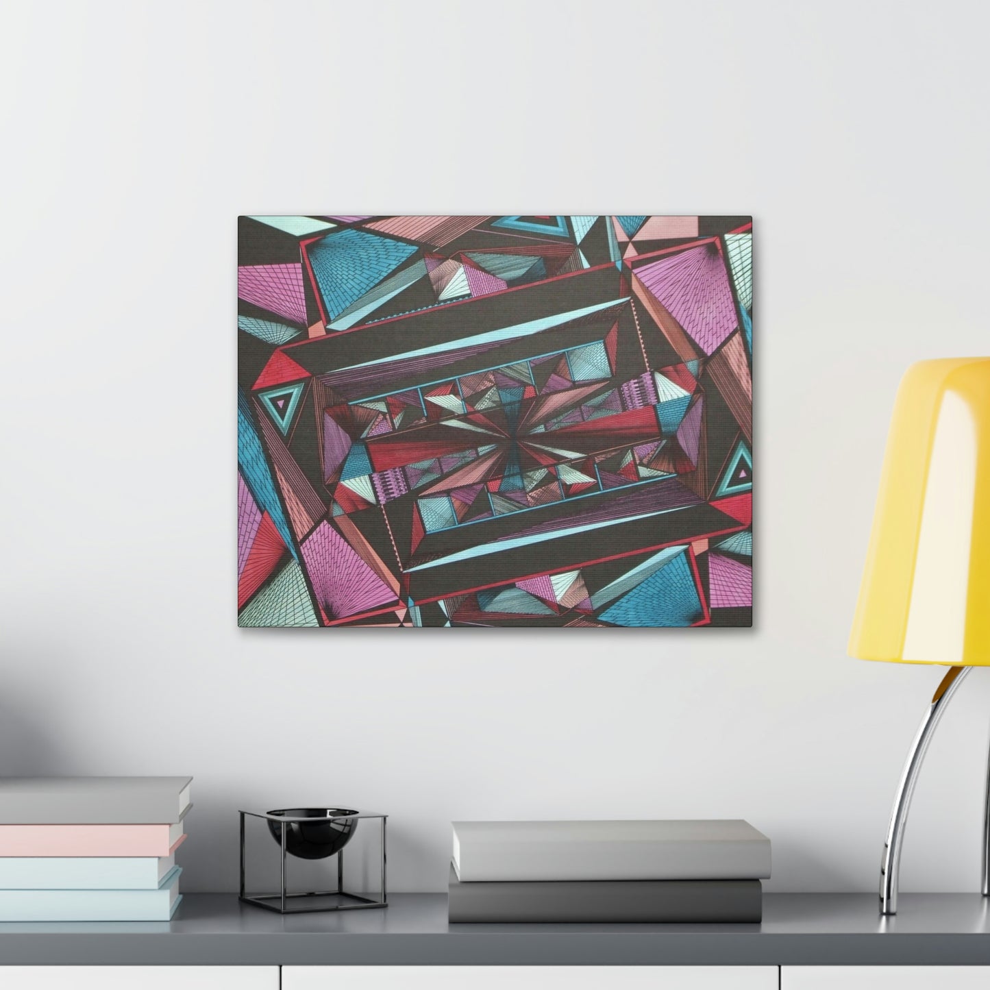 LIGHT DUO MEGALOPOLIS Canvas Gallery Wraps