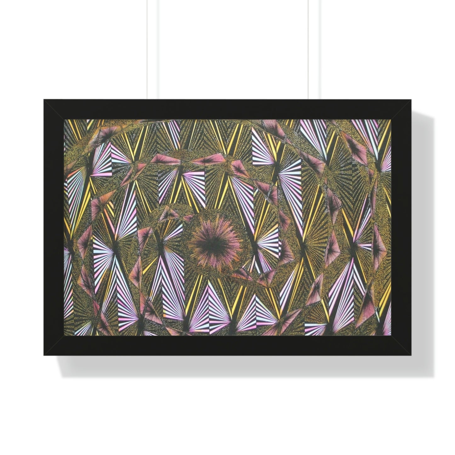 SOLAR SPECTRUM Framed Horizontal Poster