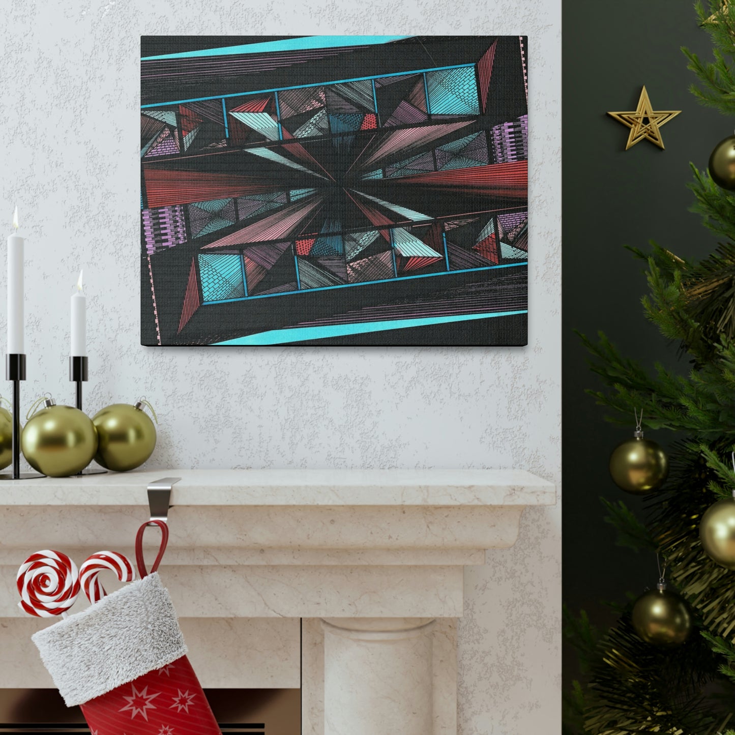 DUO MEGALOPOLIS Canvas Gallery Wraps