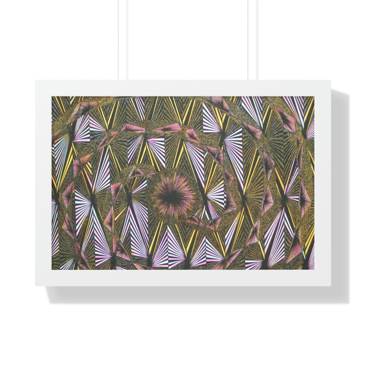 SOLAR SPECTRUM Framed Horizontal Poster