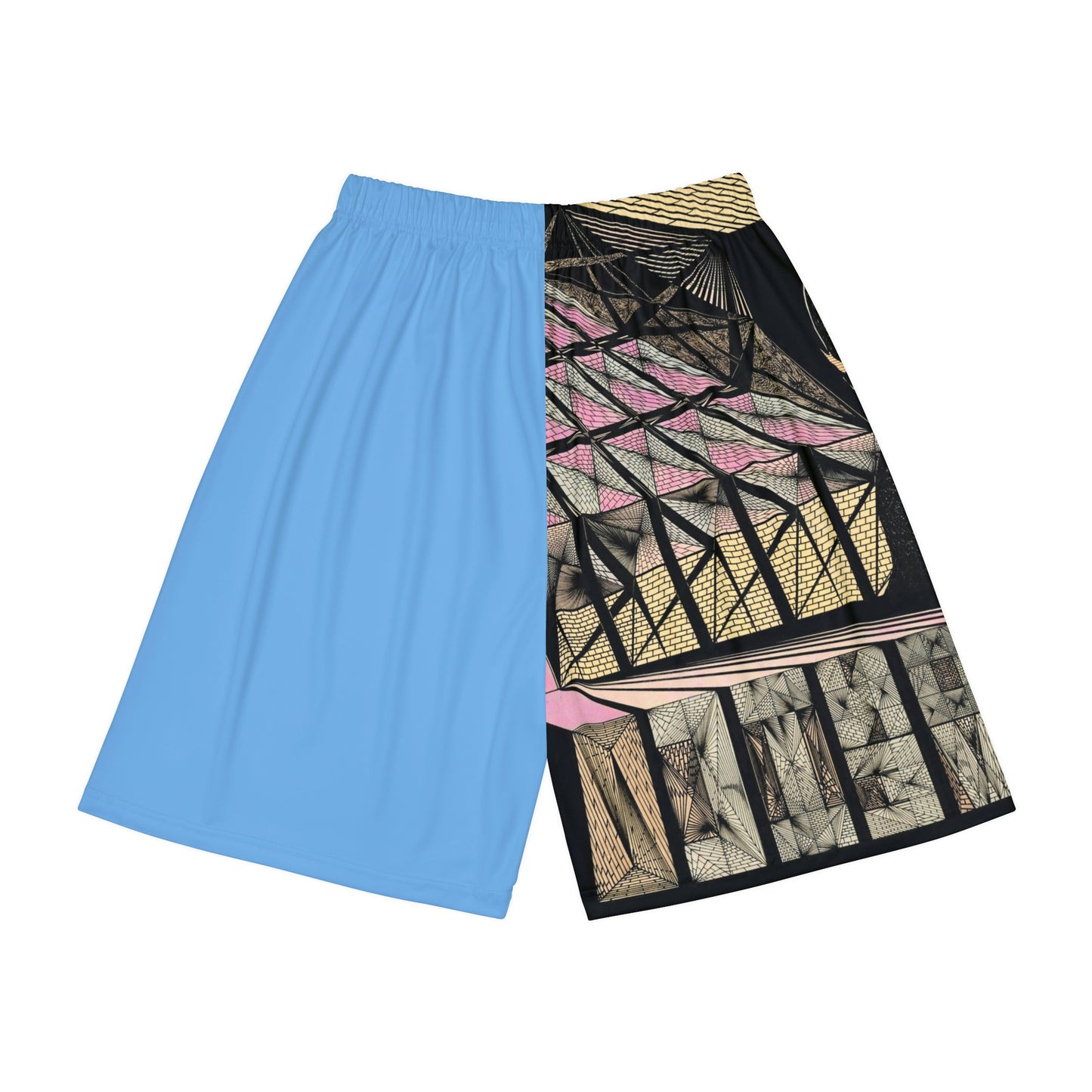BLUE PLATONIC LOVE  Men’s Sports Shorts (does not have pockets)
